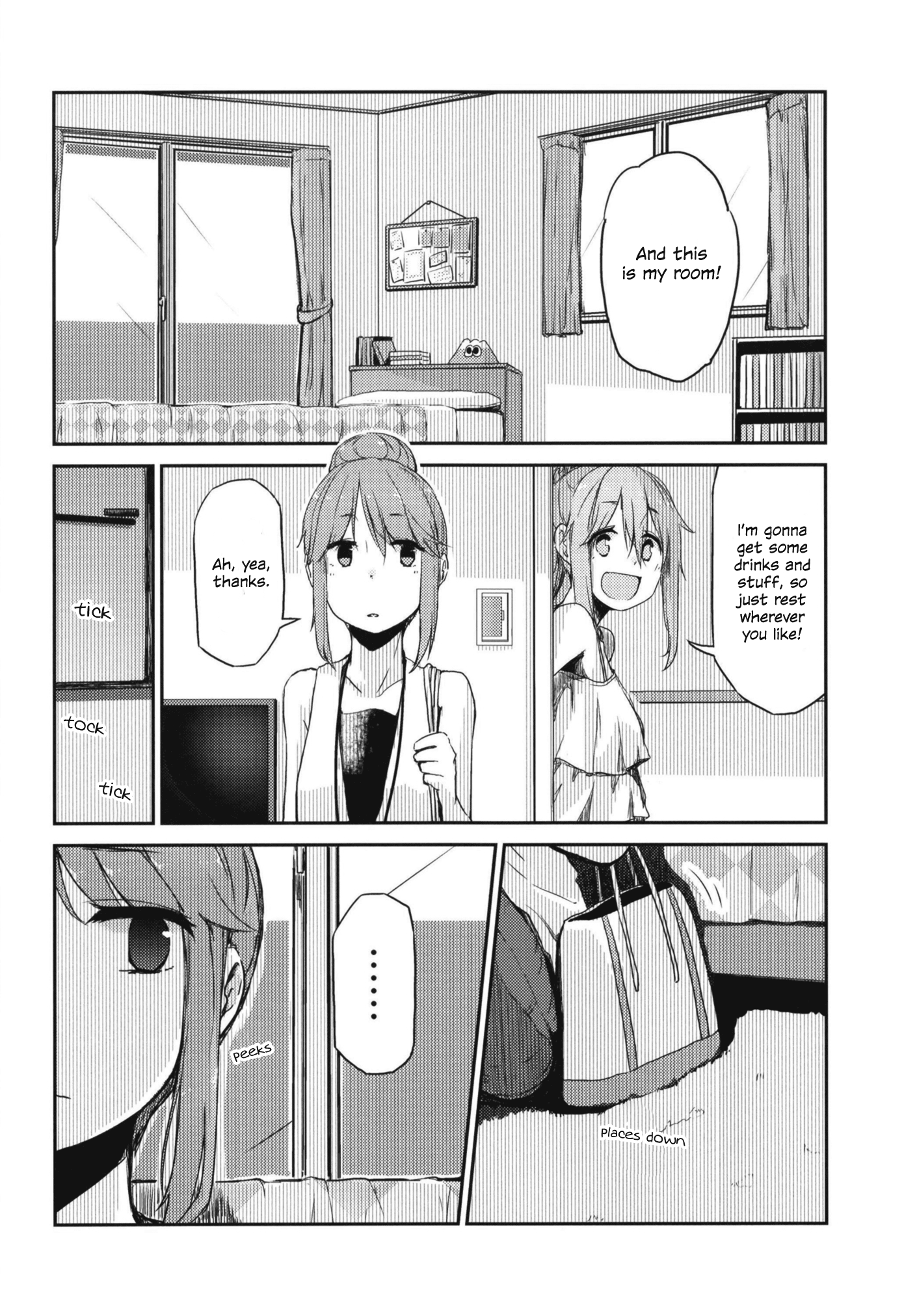 Yurucamp △ - Icha Camp (Doujinshi) Nadeshiko x Rin - Summer's Bed, The Two's Time Together 第4页