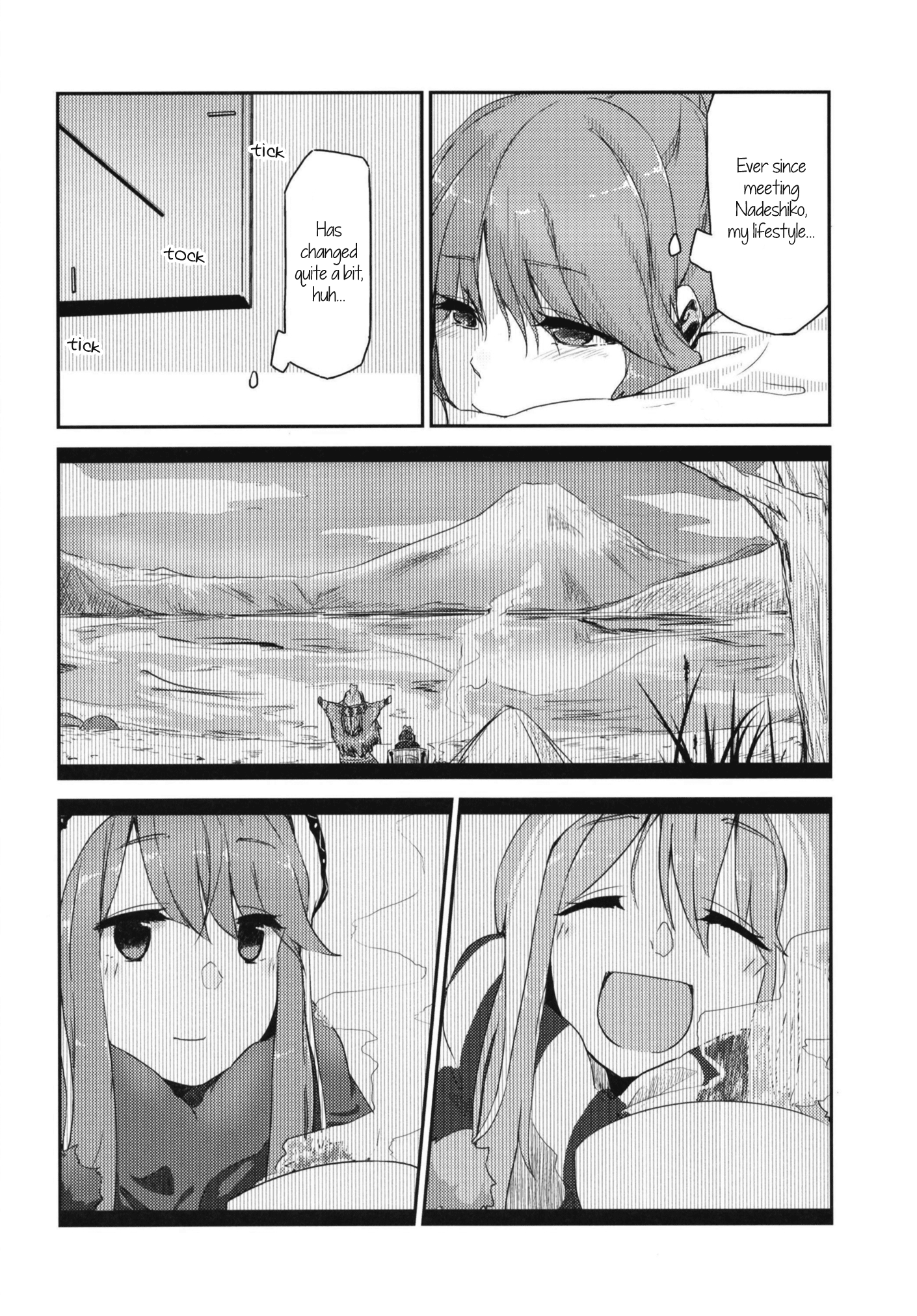 Yurucamp △ - Icha Camp (Doujinshi) Nadeshiko x Rin - Summer's Bed, The Two's Time Together 第6页