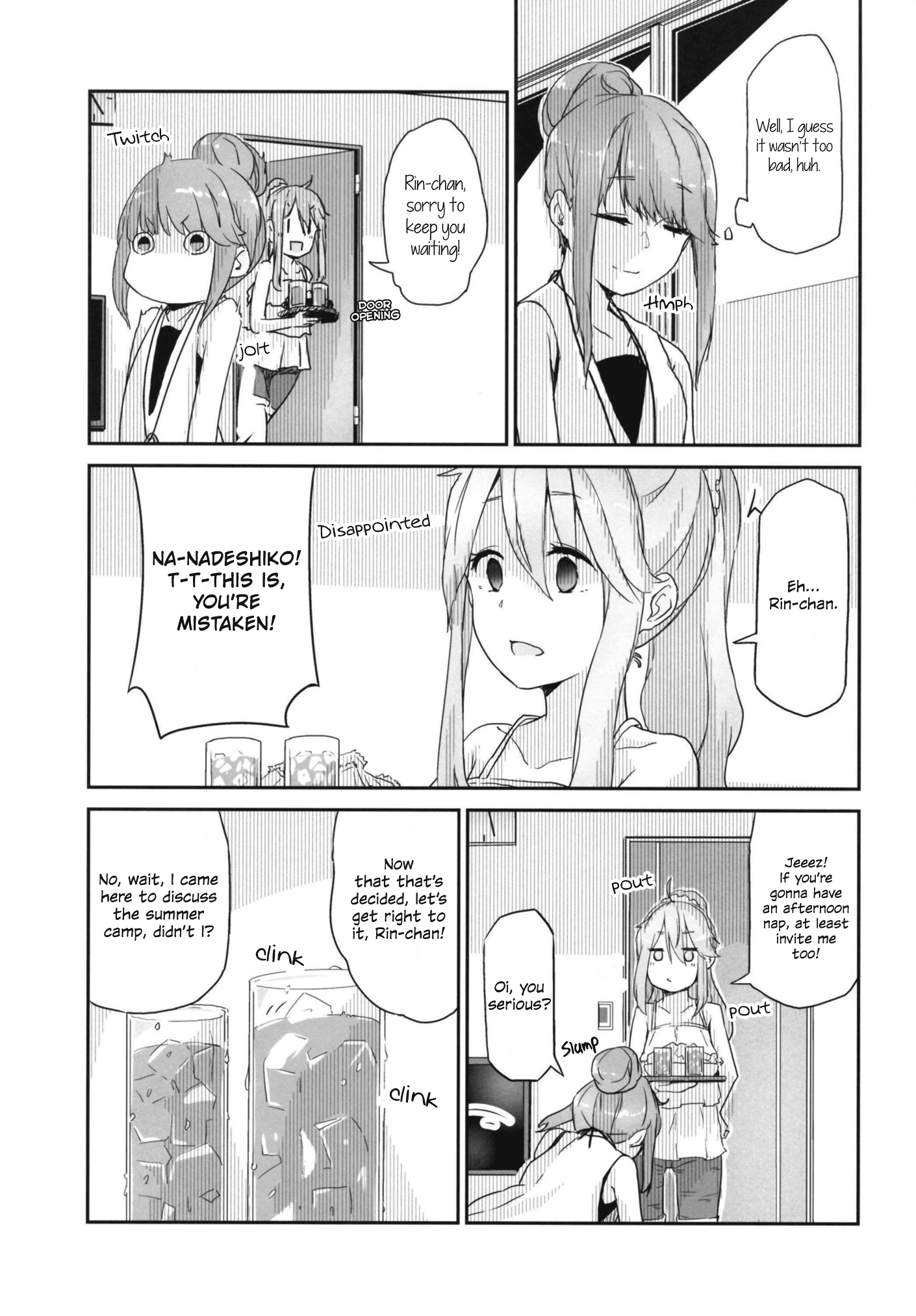 Yurucamp △ - Icha Camp (Doujinshi) Nadeshiko x Rin - Summer's Bed, The Two's Time Together 第7页