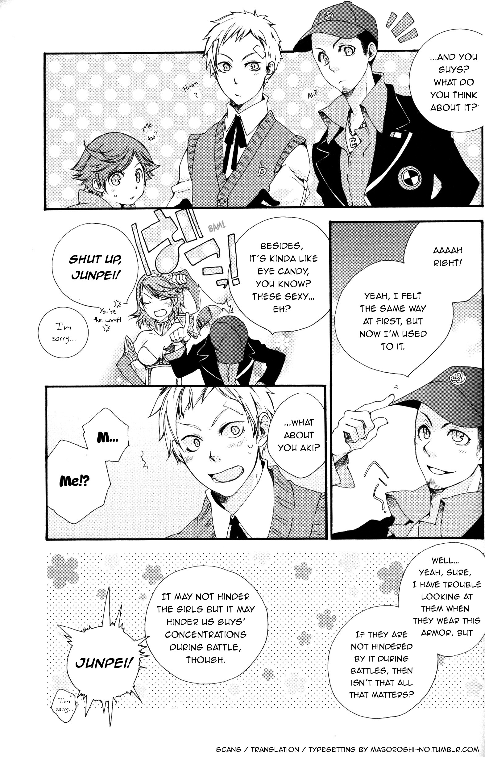 Persona 3 Portable Comic Anthology (DNA  Media Comics) The S.E.E.S Girls Collection (Artist: Chitose Asahi) 第3页