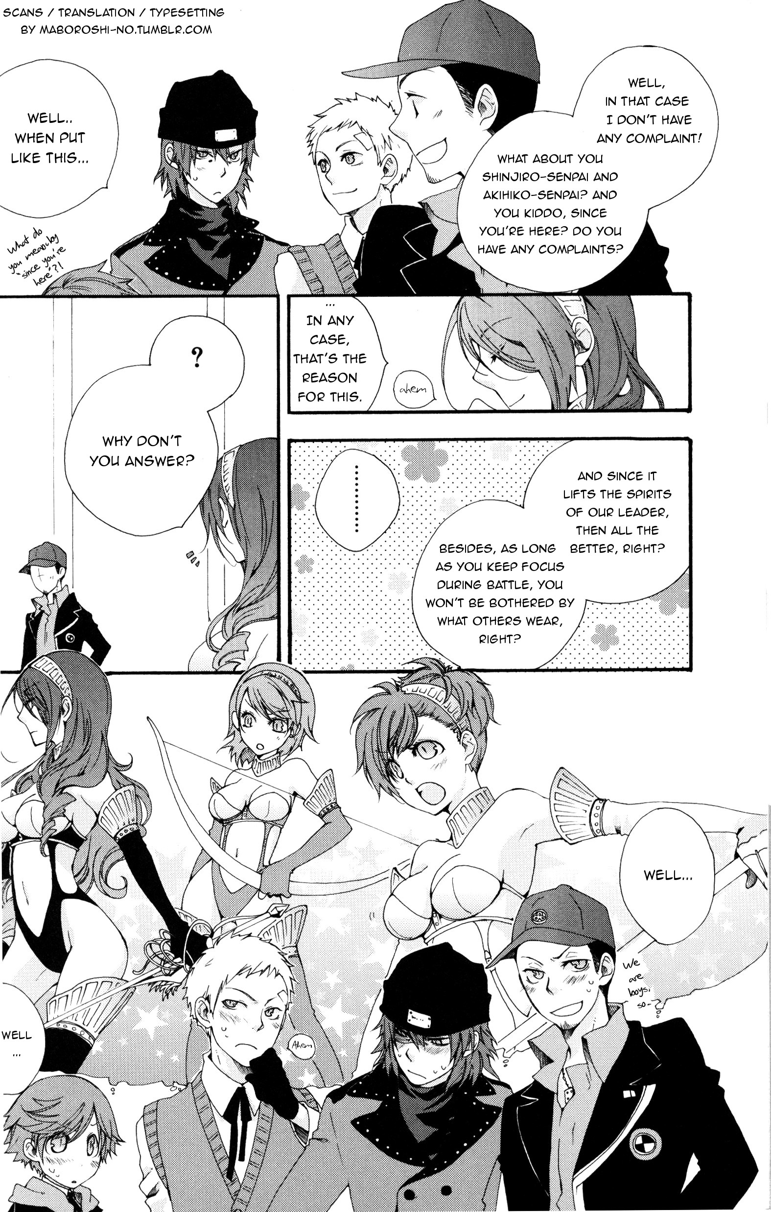 Persona 3 Portable Comic Anthology (DNA  Media Comics) The S.E.E.S Girls Collection (Artist: Chitose Asahi) 第6页