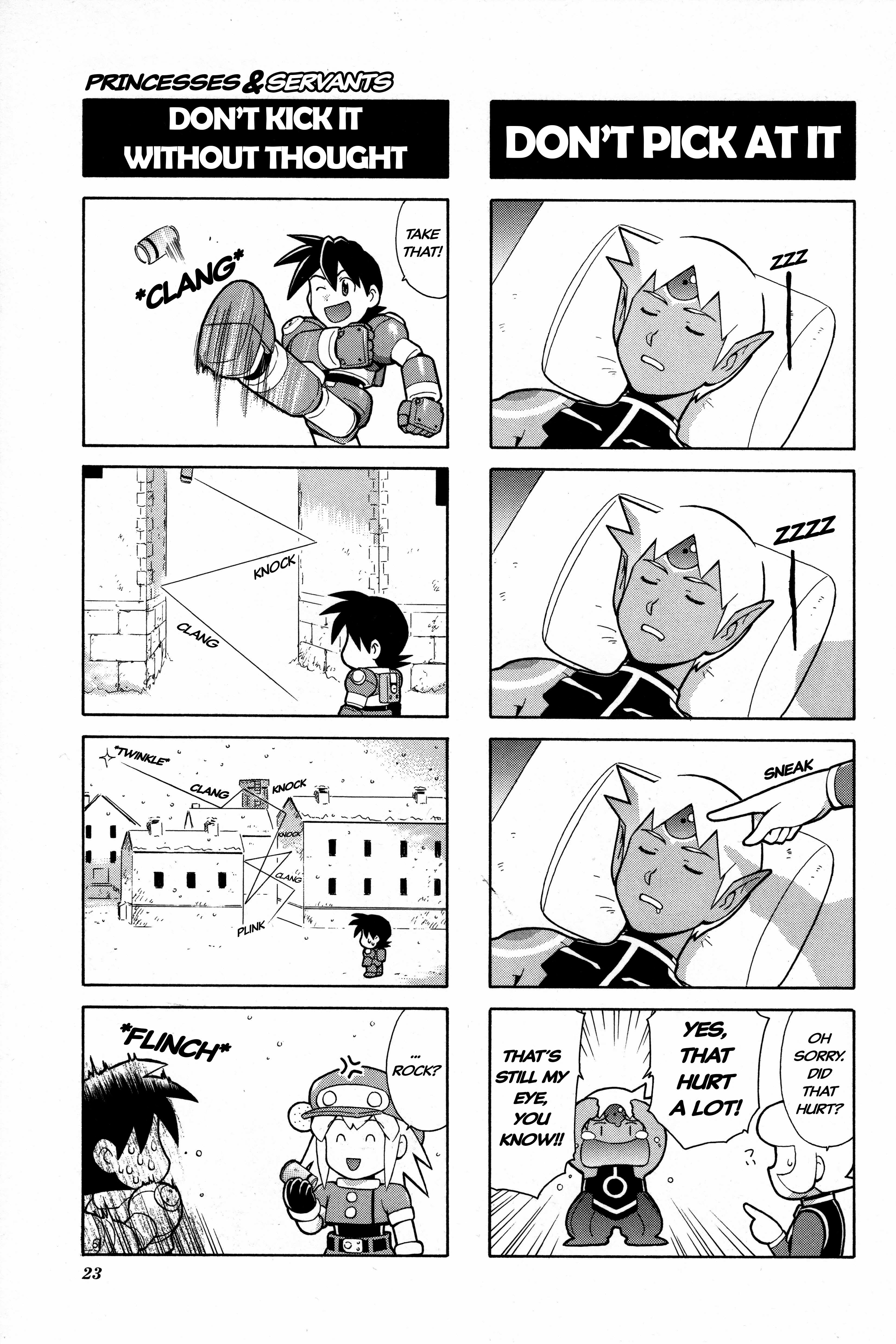 Rockman DASH2 4Koma Gag Battle Princesses & Servants 第5页