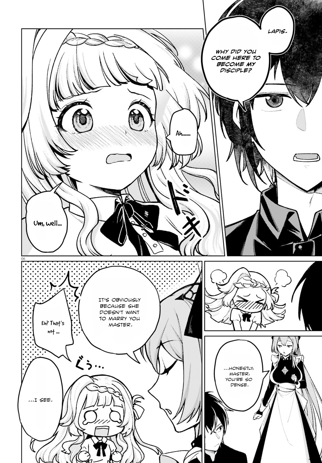 Habatake Majutsu Sekai no Shitei Tachi! Declaration of Becoming a Disciple. 第6页