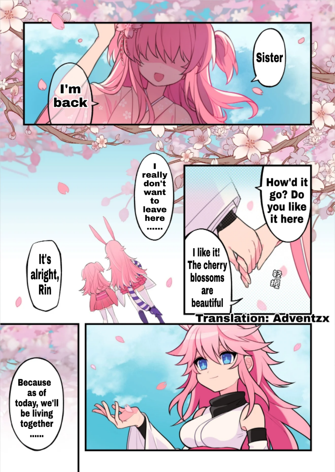 Houkai Gakuen 2 - Comic Special Only Flowers Know 第1页