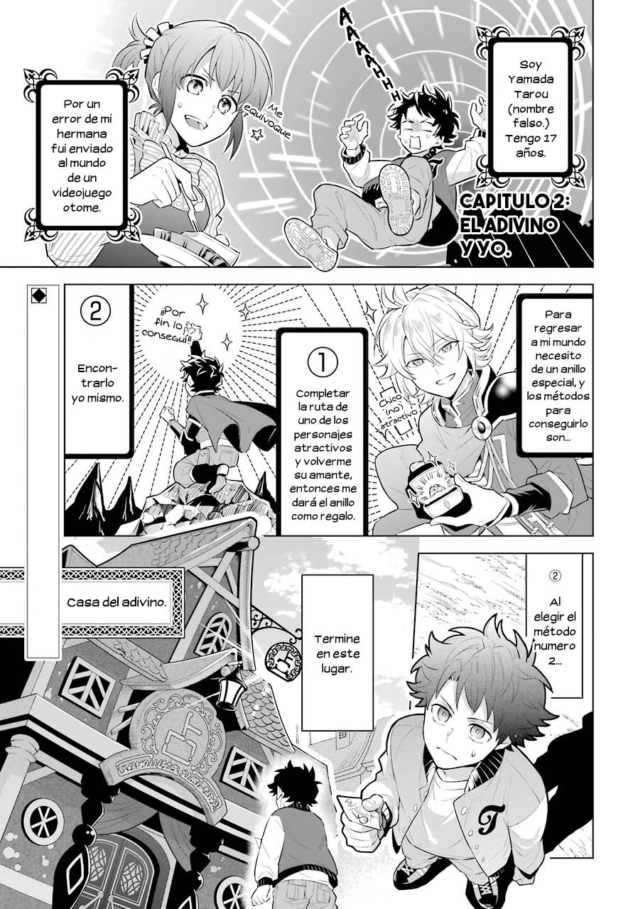 Isekai Tensei, Ore ga Otome ge de Kyuuseishu El Adivino y Yo 第1页