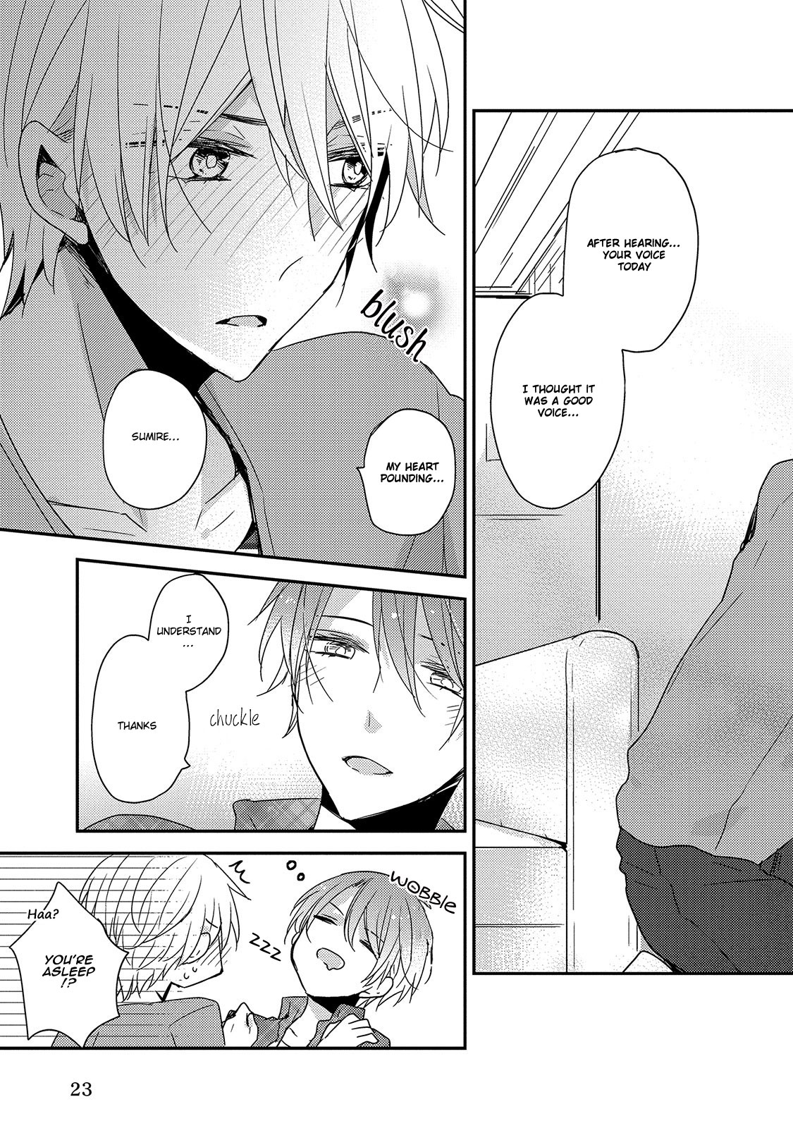 Fushidara na Kimi no Koe Vol. 1 Ch. 1 第25页