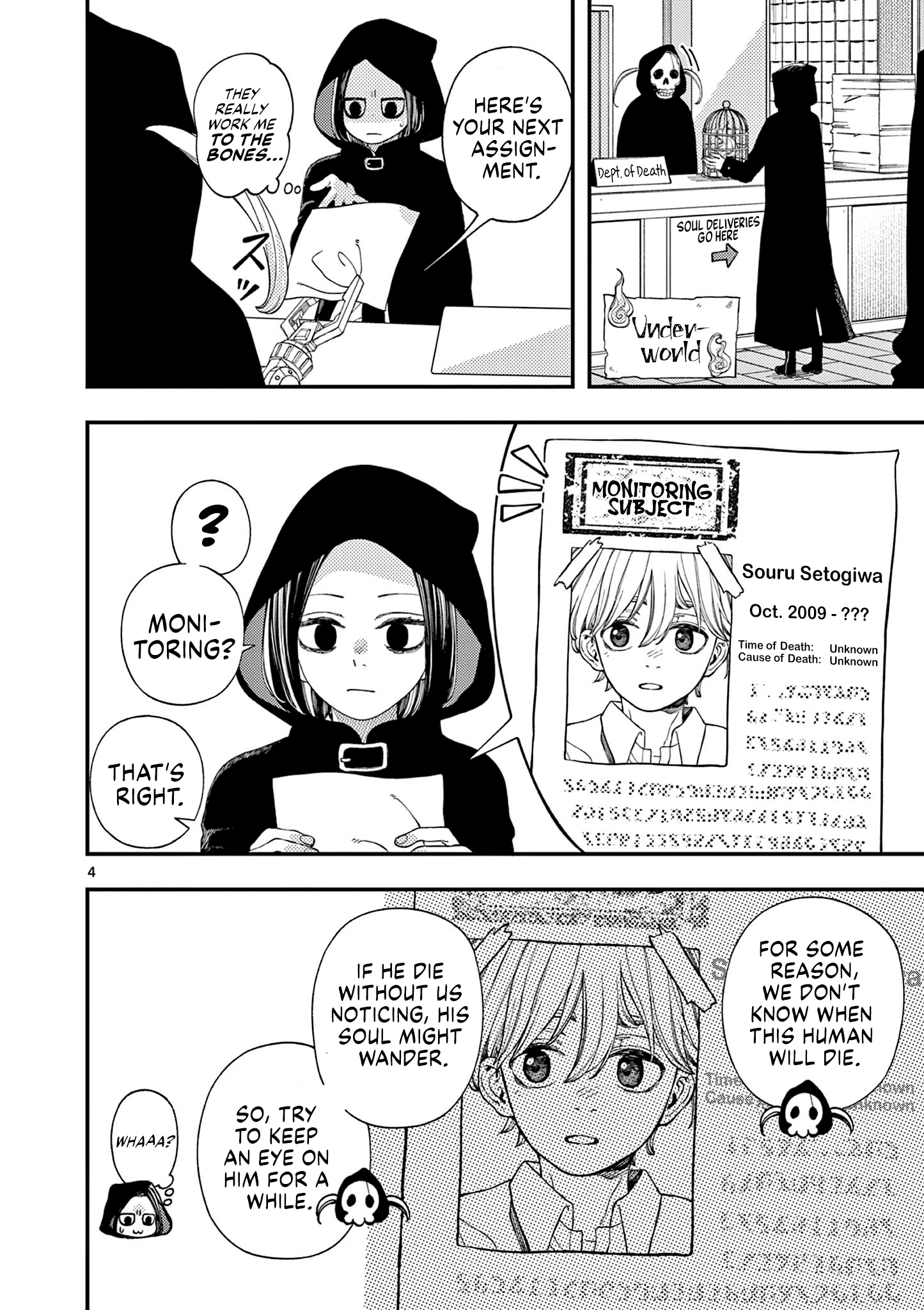 Shinigami-chan wa Mimamoritai 第4页