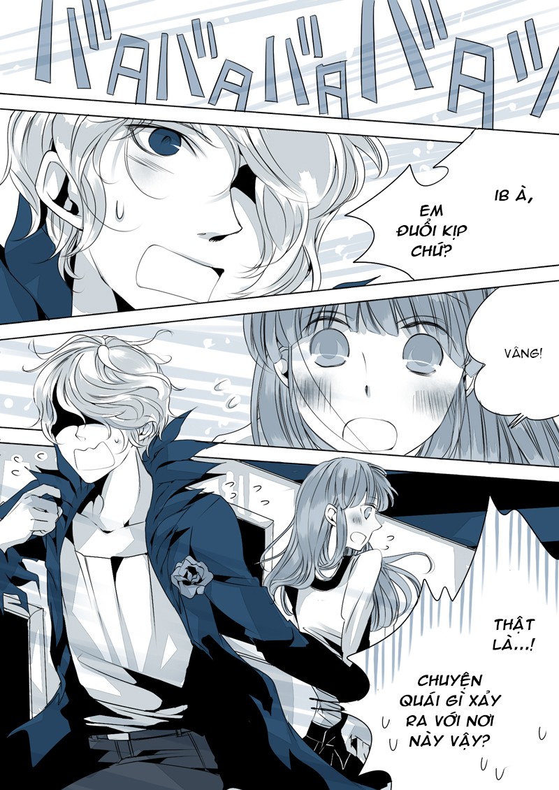Ib - Ao Meikyuu no Ou (Doujinshi) Mê cung hai người 第4页