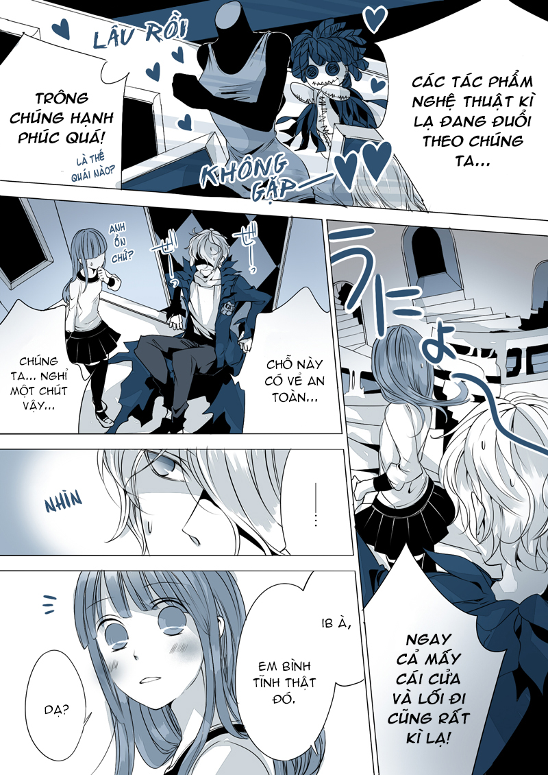 Ib - Ao Meikyuu no Ou (Doujinshi) Mê cung hai người 第5页