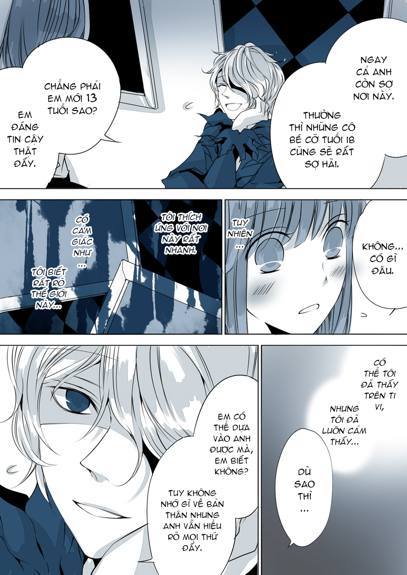 Ib - Ao Meikyuu no Ou (Doujinshi) Mê cung hai người 第6页