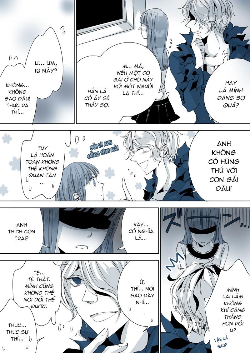 Ib - Ao Meikyuu no Ou (Doujinshi) Mê cung hai người 第8页