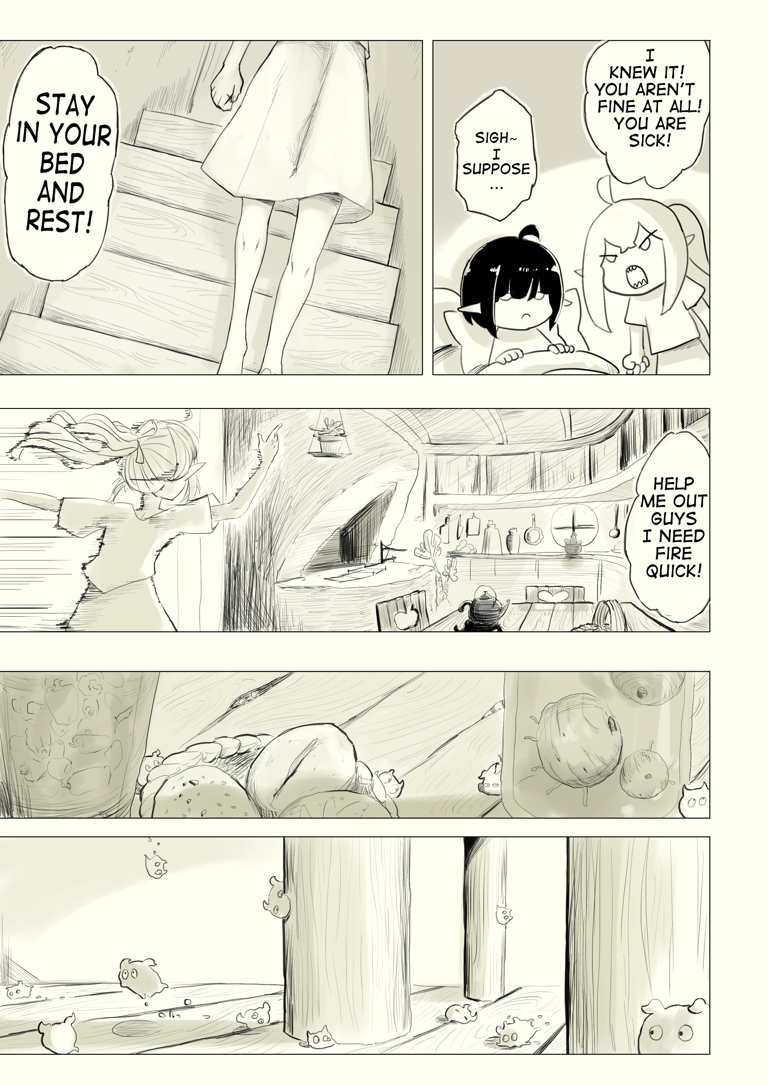 Mia & Sera's daily life Cold Shower 第5页