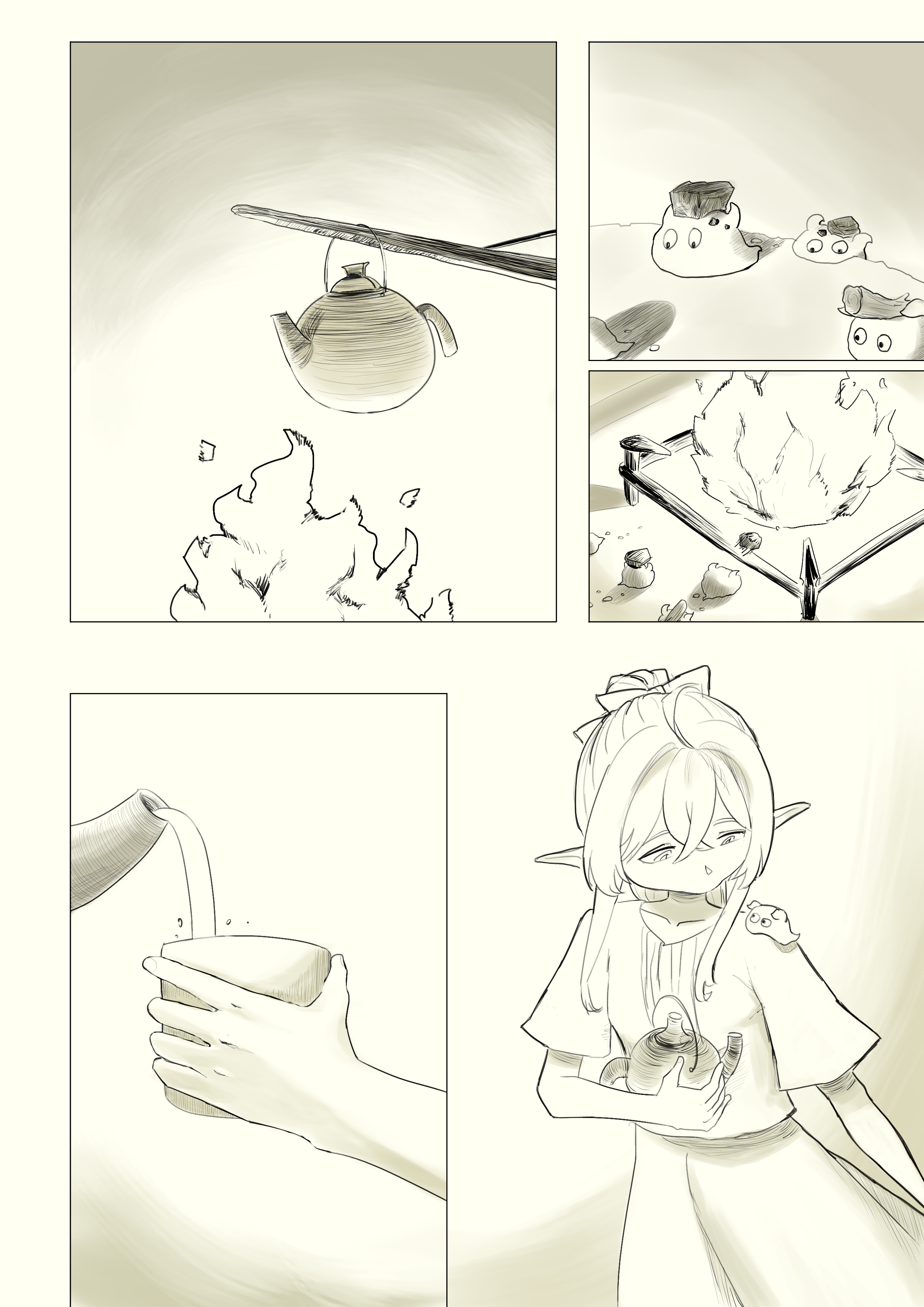 Mia & Sera's daily life Cold Shower 第6页