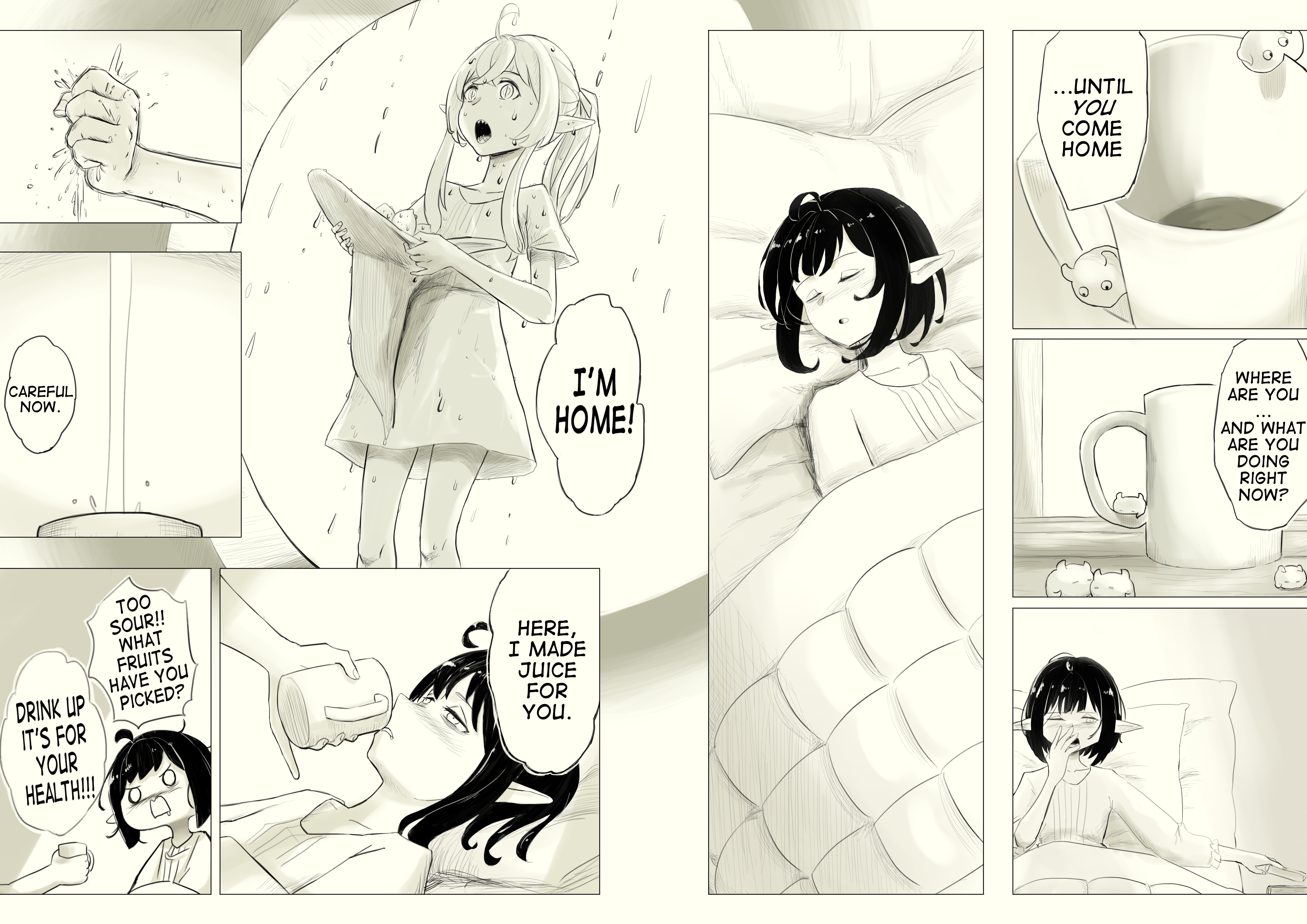 Mia & Sera's daily life Cold Shower 第10页