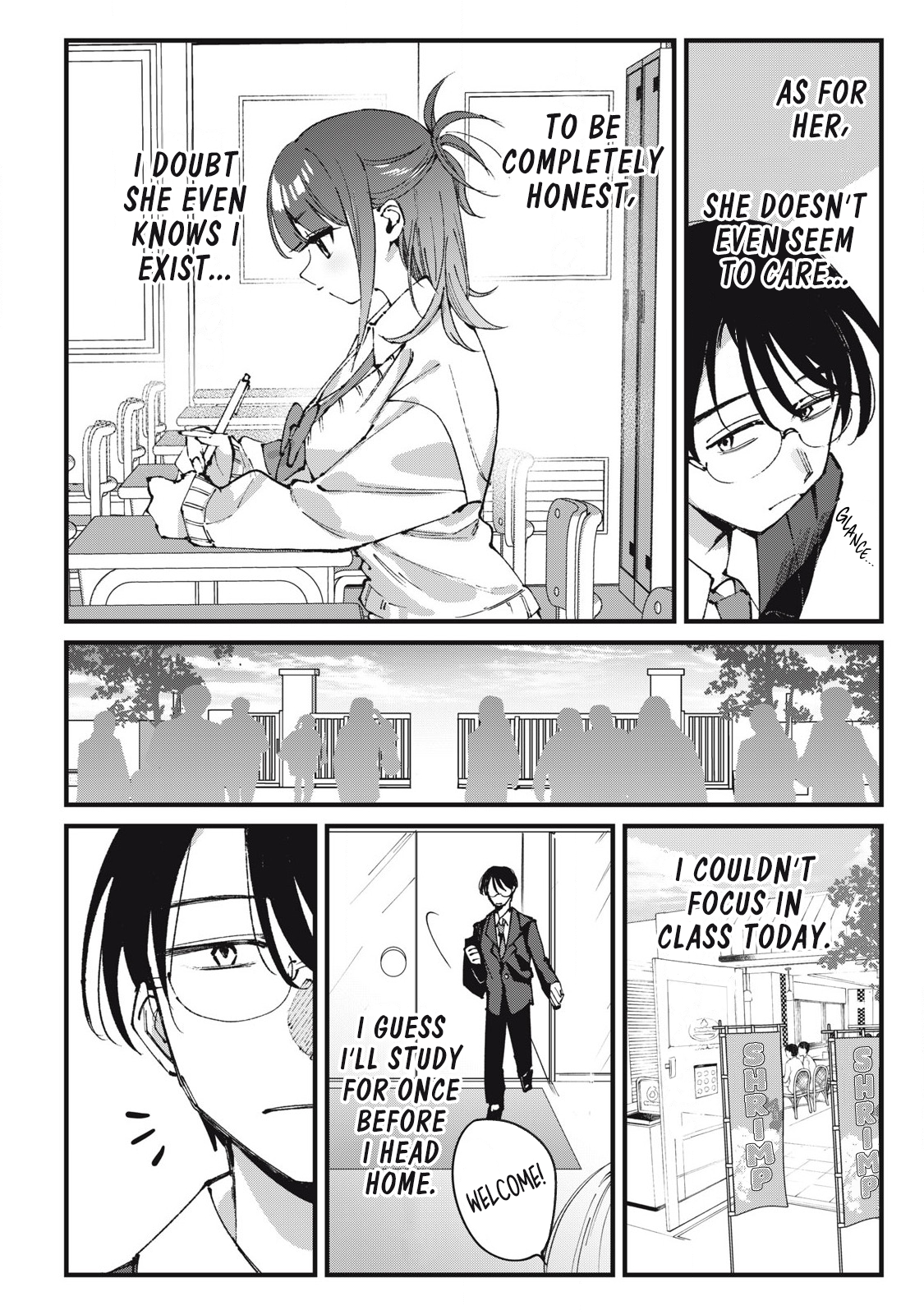 Hochiya-san wa Amariaru Does She Know I Exist? 第2页