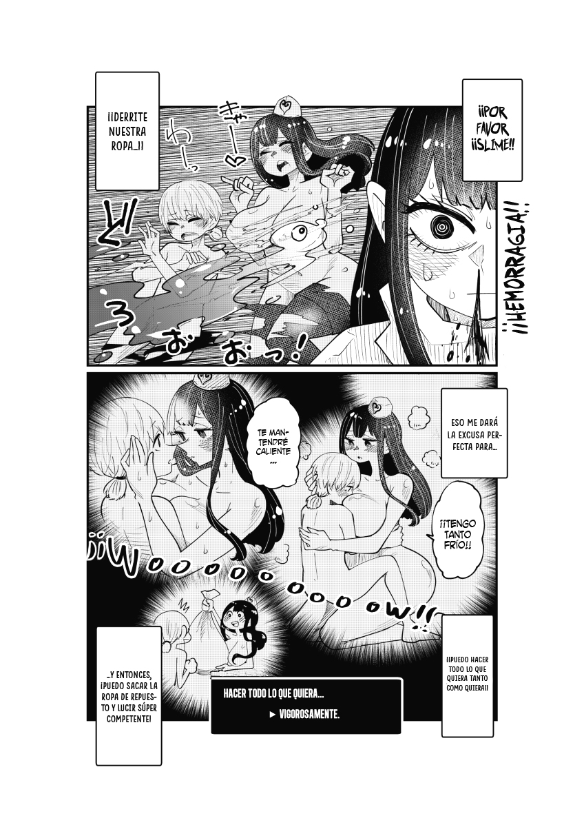The Hero and the Priestess ¡¡Slime derrite nuestra ropa!! 第3页