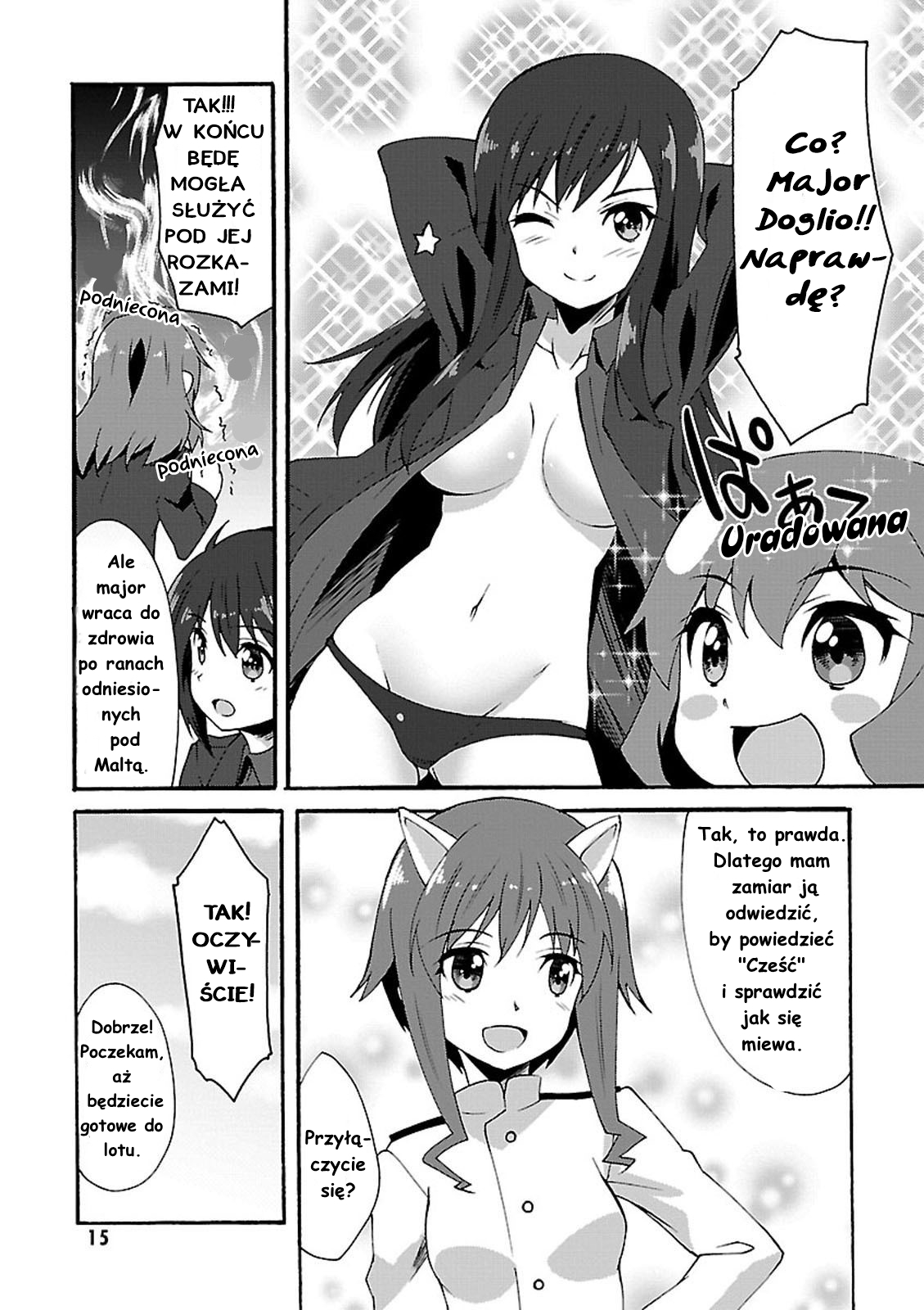Strike Witches: Crimson Witches Wezwanie do boju 第14页