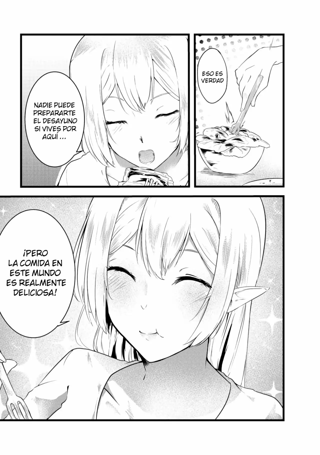 Mujintou de Elf to Kyoudou Seikatsu Vol. 1 Ch. 3 第7页