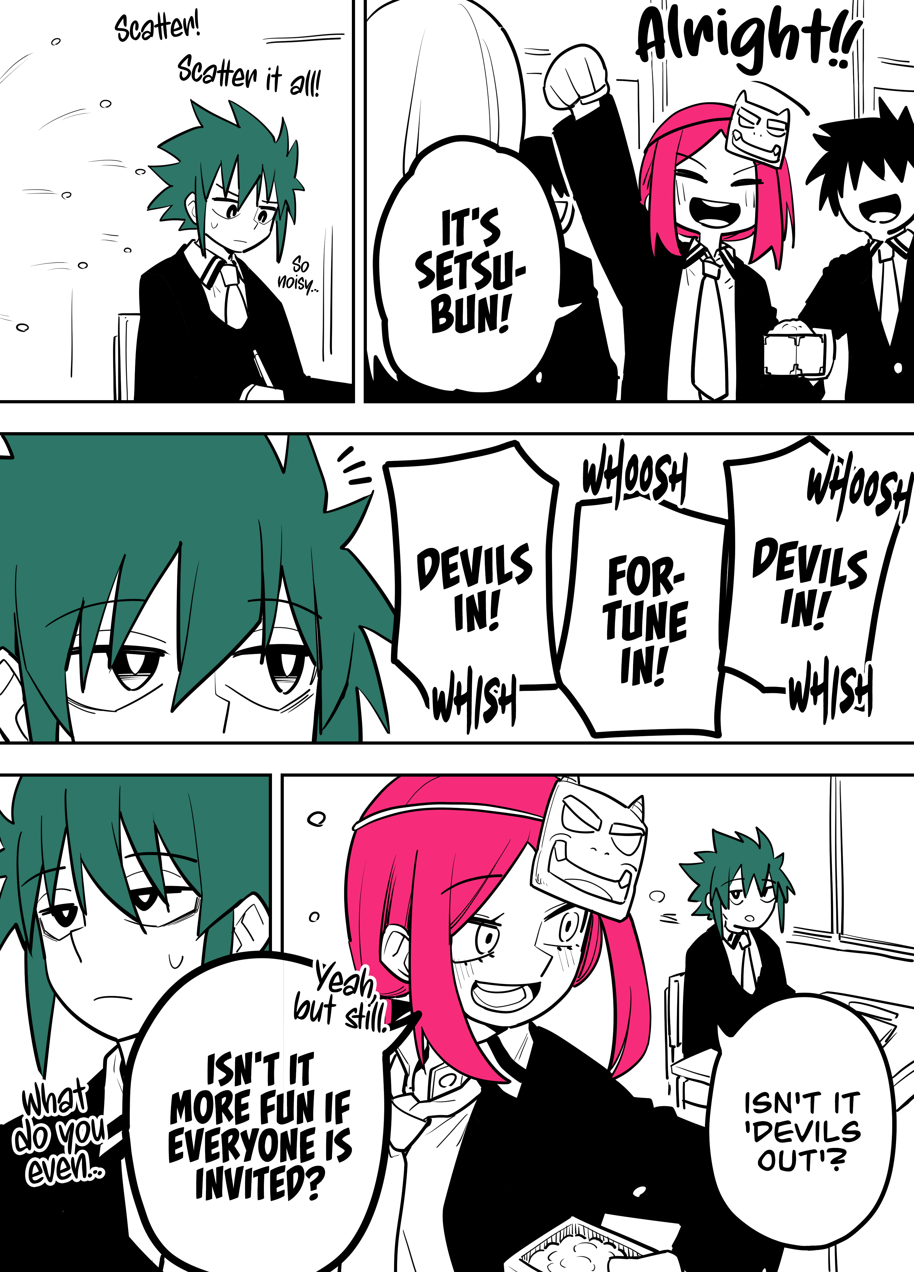 A Story About a Loud Person Setsubun 第1页