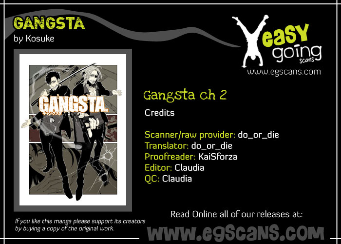 Gangsta Vol. 1 Ch. 2 第1页