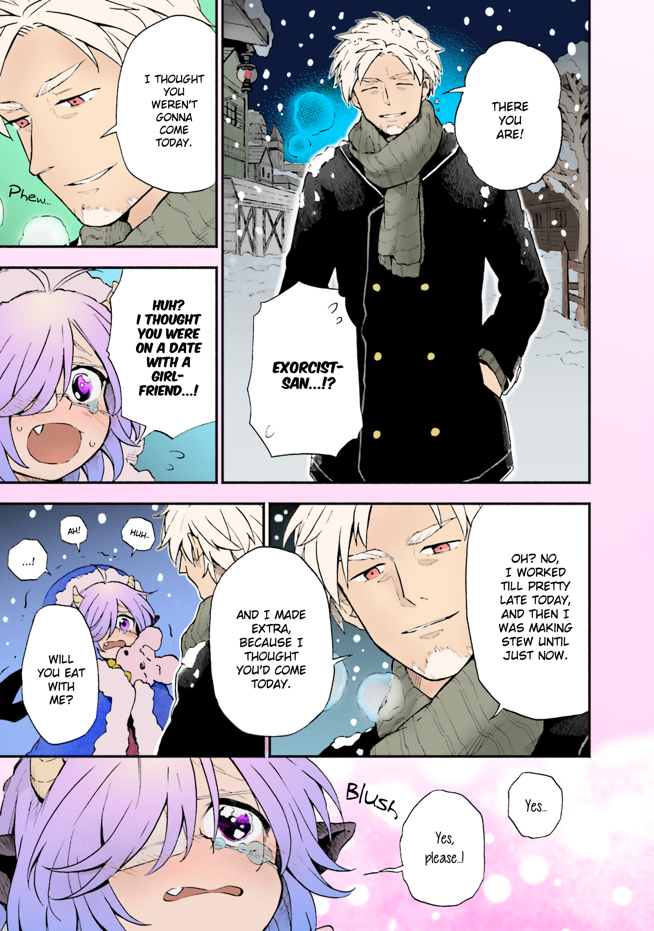 Taimashi to Akuma-chan  (Fan Colored) New Year with Demon-chan 第3页