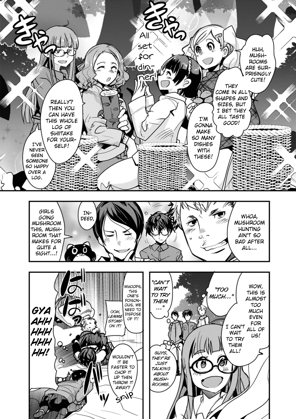 Persona 5 the Animation: Dengeki Comic Anthology Drag Me to Mushroom Hunting 第8页