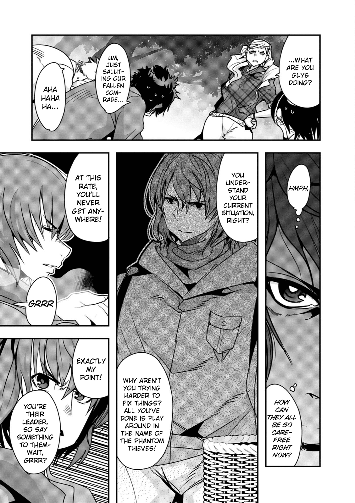 Persona 5 the Animation: Dengeki Comic Anthology Drag Me to Mushroom Hunting 第9页