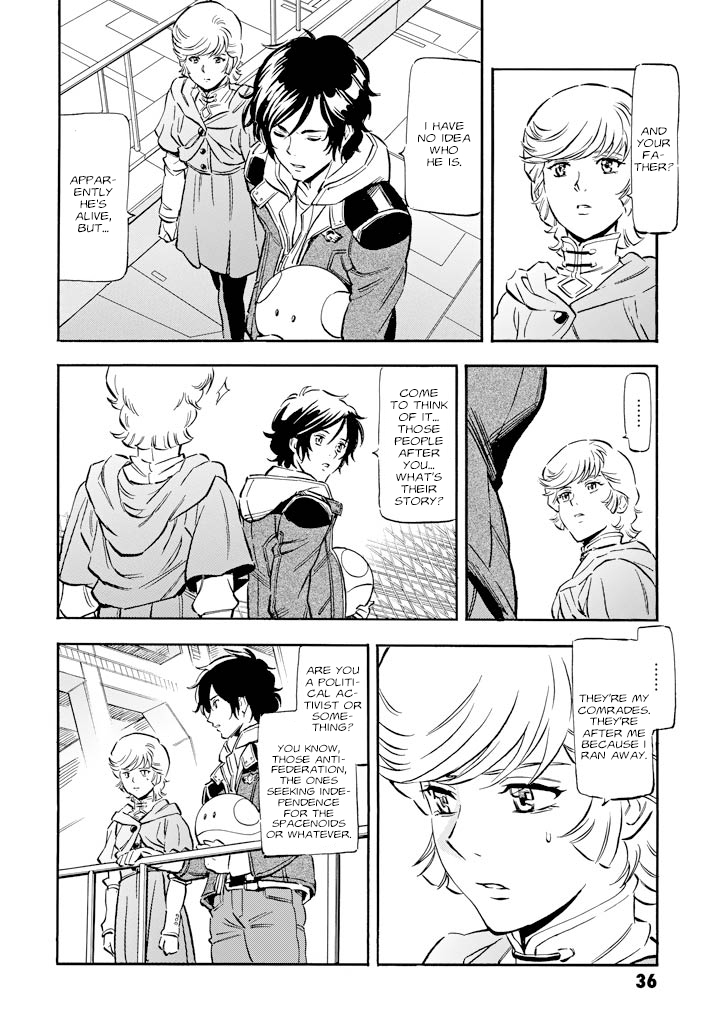 Mobile Suit Gundam UC (Unicorn) - Bande Dessinée Day of the Unicorn [Act.6] 第36页