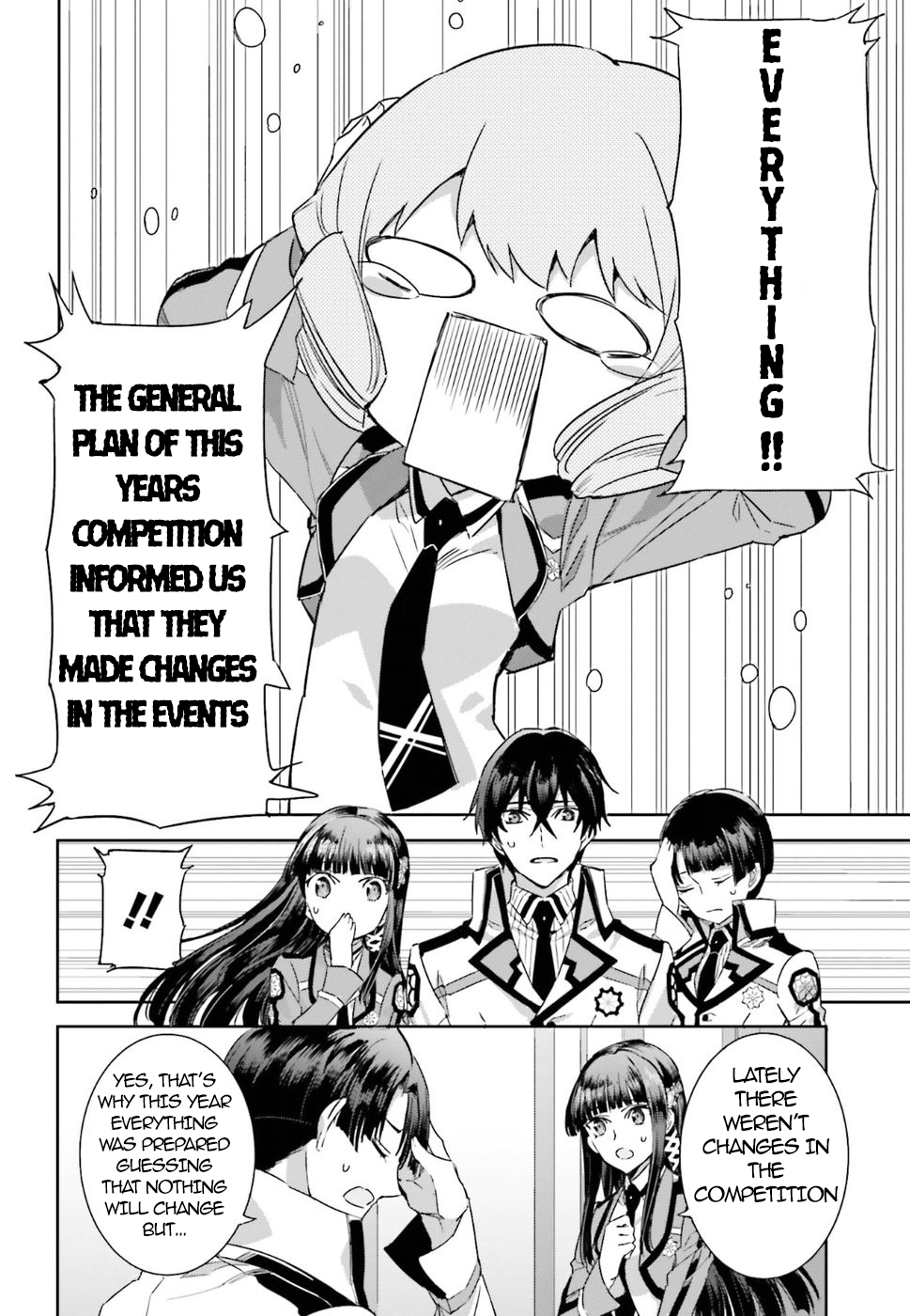 Mahouka Koukou no Rettousei - Steeplechase-hen Important points of the meeting 第29页