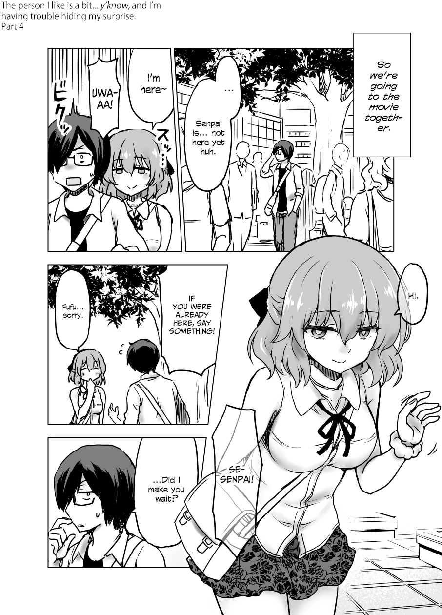 Shiki Seiichi's Short Manga The person I like is a bit... y’know, and I’m having trouble hiding my surprise (Parts 1 to 4) 第13页