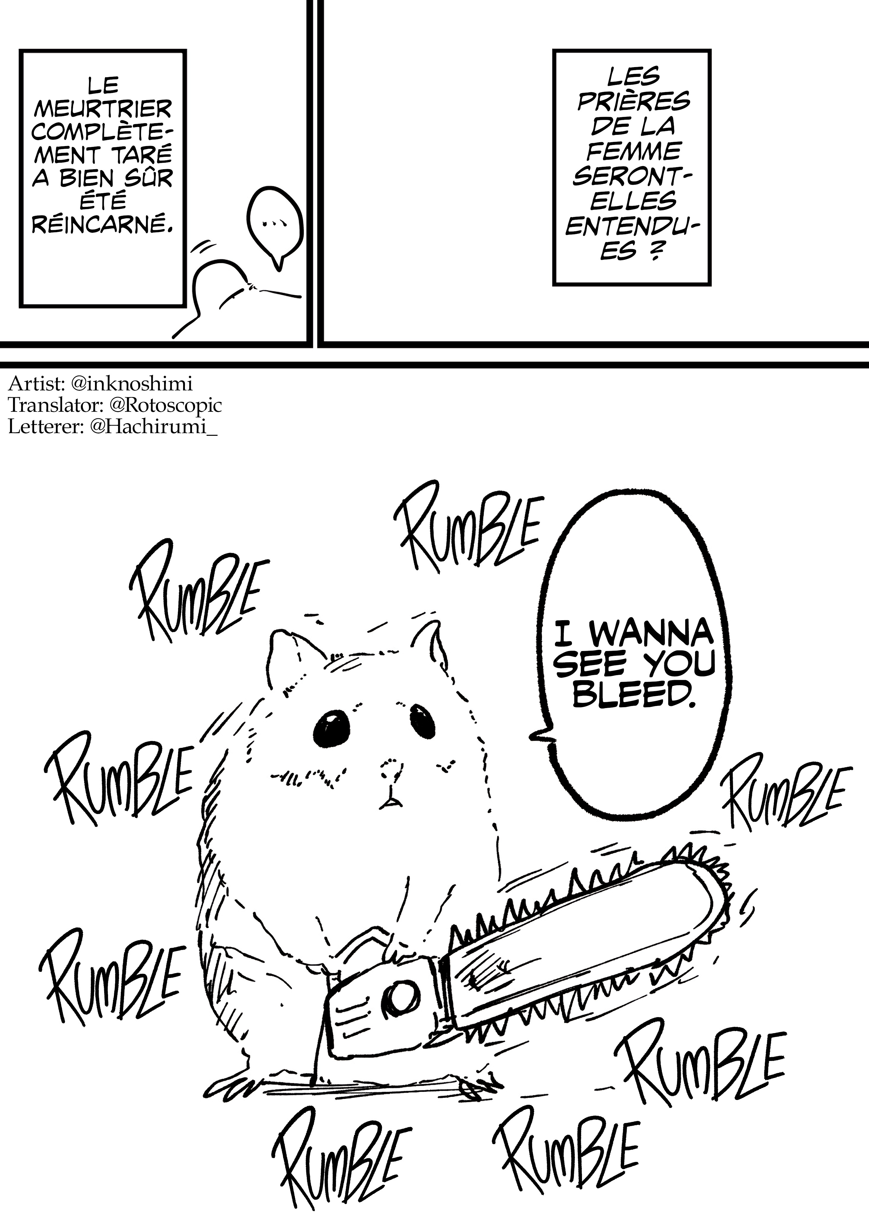 The Crazed Murderer Reincarnated as a Hamster 第4页