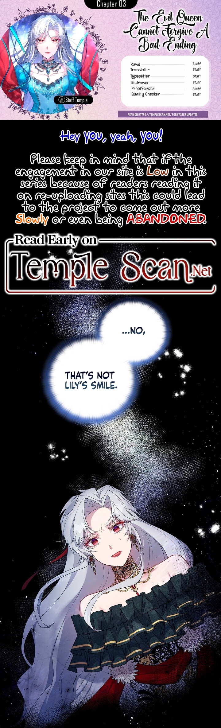 The Villainous Princess Won't Tolerate a Bad Ending Ch. 3 第1页