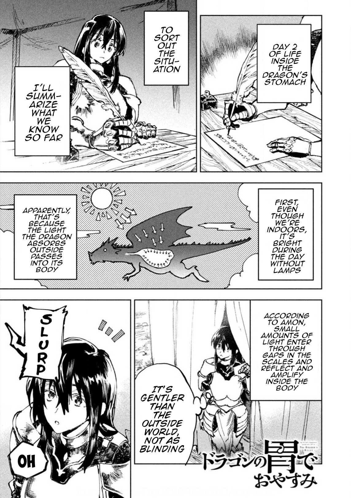 Dragon no I de Oyasumi Good Night at a Warm Dinner Table 第1页