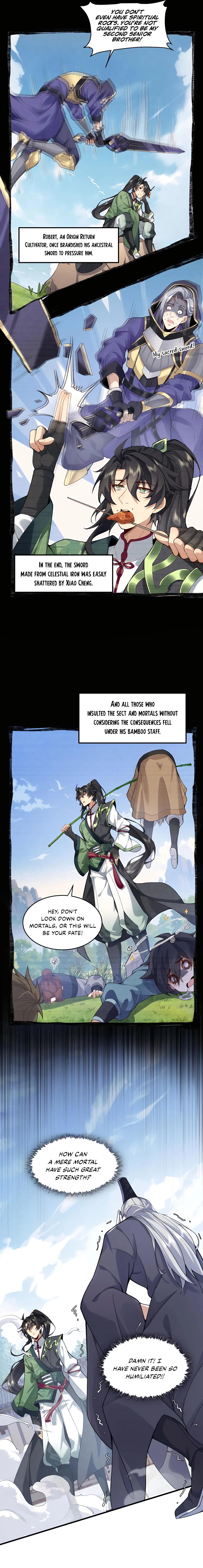 My Second Senior Brother Is a Mortal But Strong Ch. 2 第3页