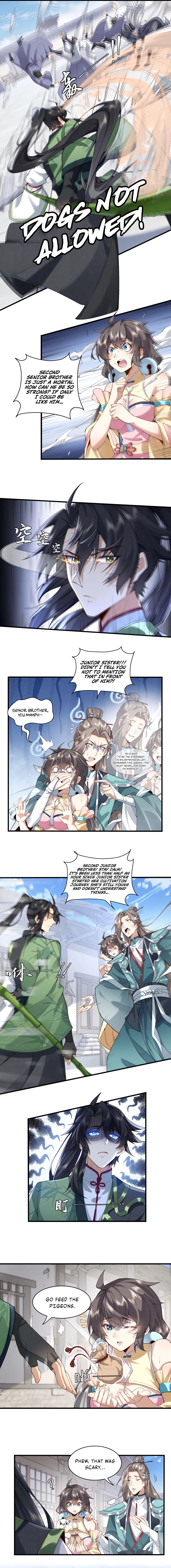 My Second Senior Brother Is a Mortal But Strong Ch. 2 第6页