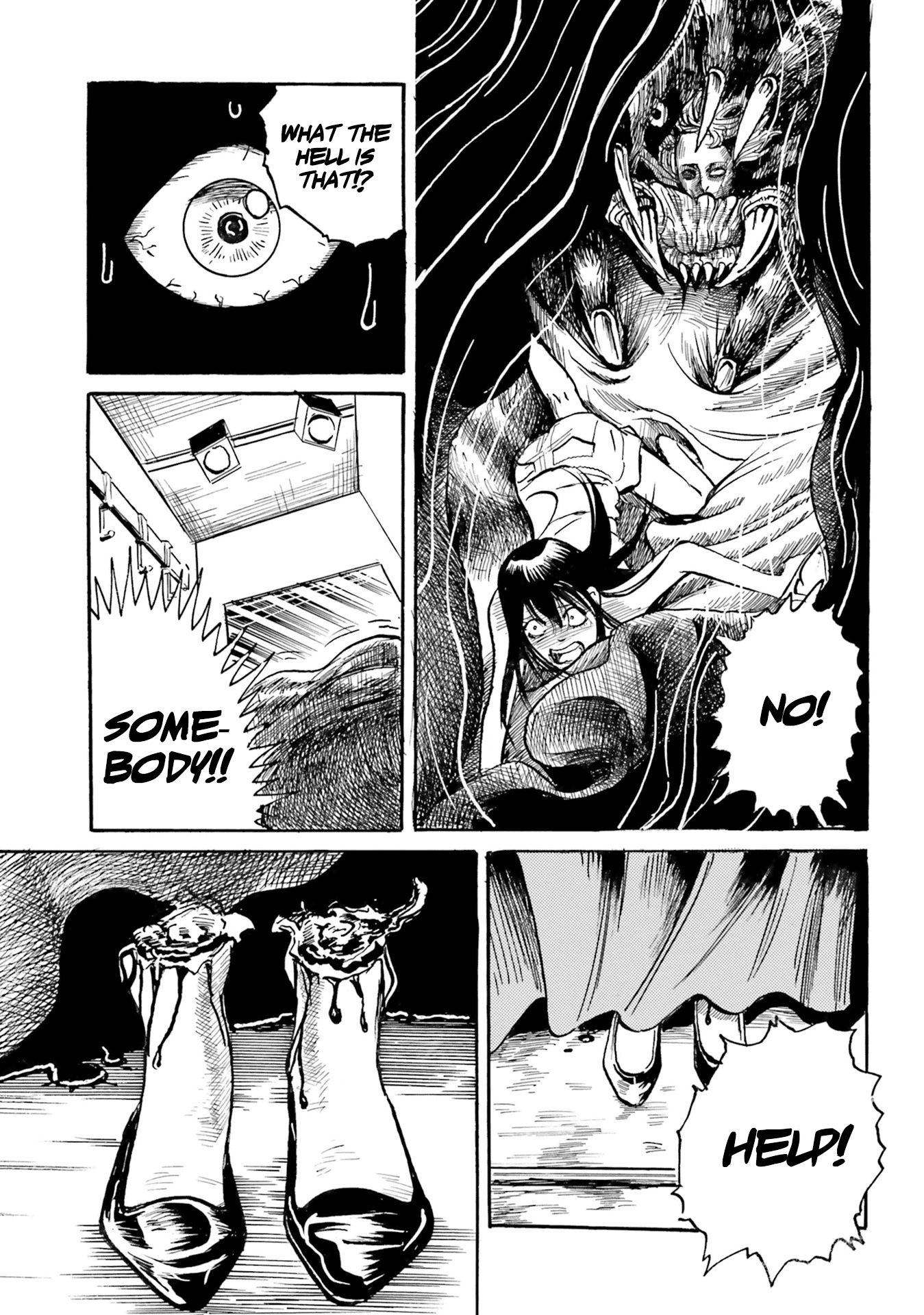 Mieruko-chan Koushiki Anthology Comic Fitting Room of Horror (Noroi Michiru) 第9页