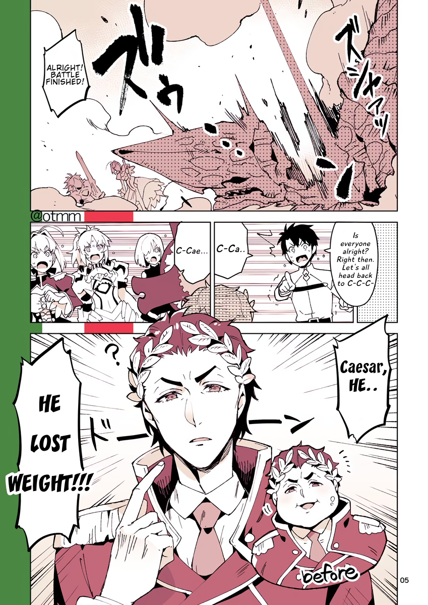 Fate/Grand Order - Caesar's Vian Venture (Doujinshi) 第4页