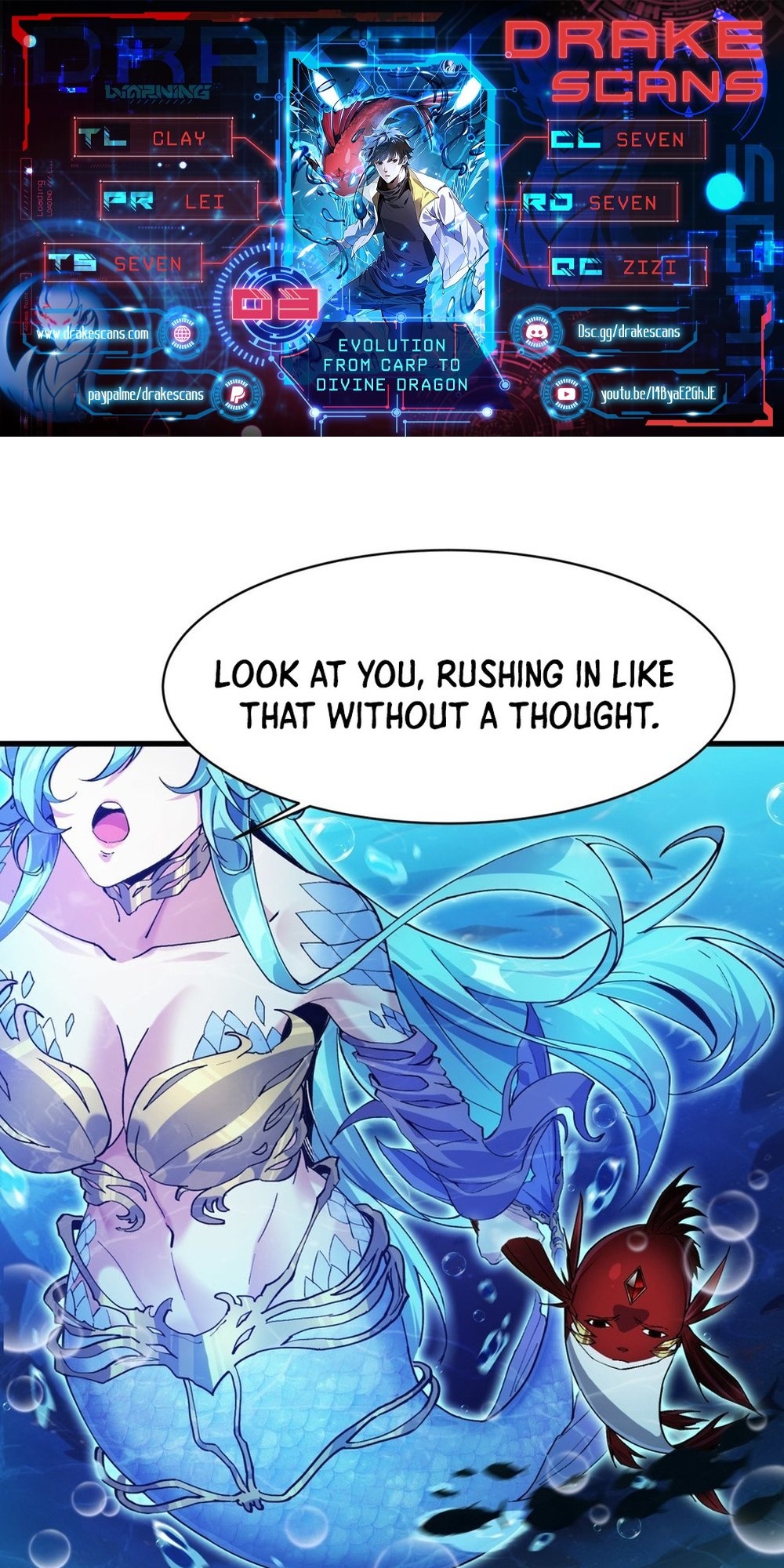 Evolution from Carp to Divine Dragon Ch. 3 第1页