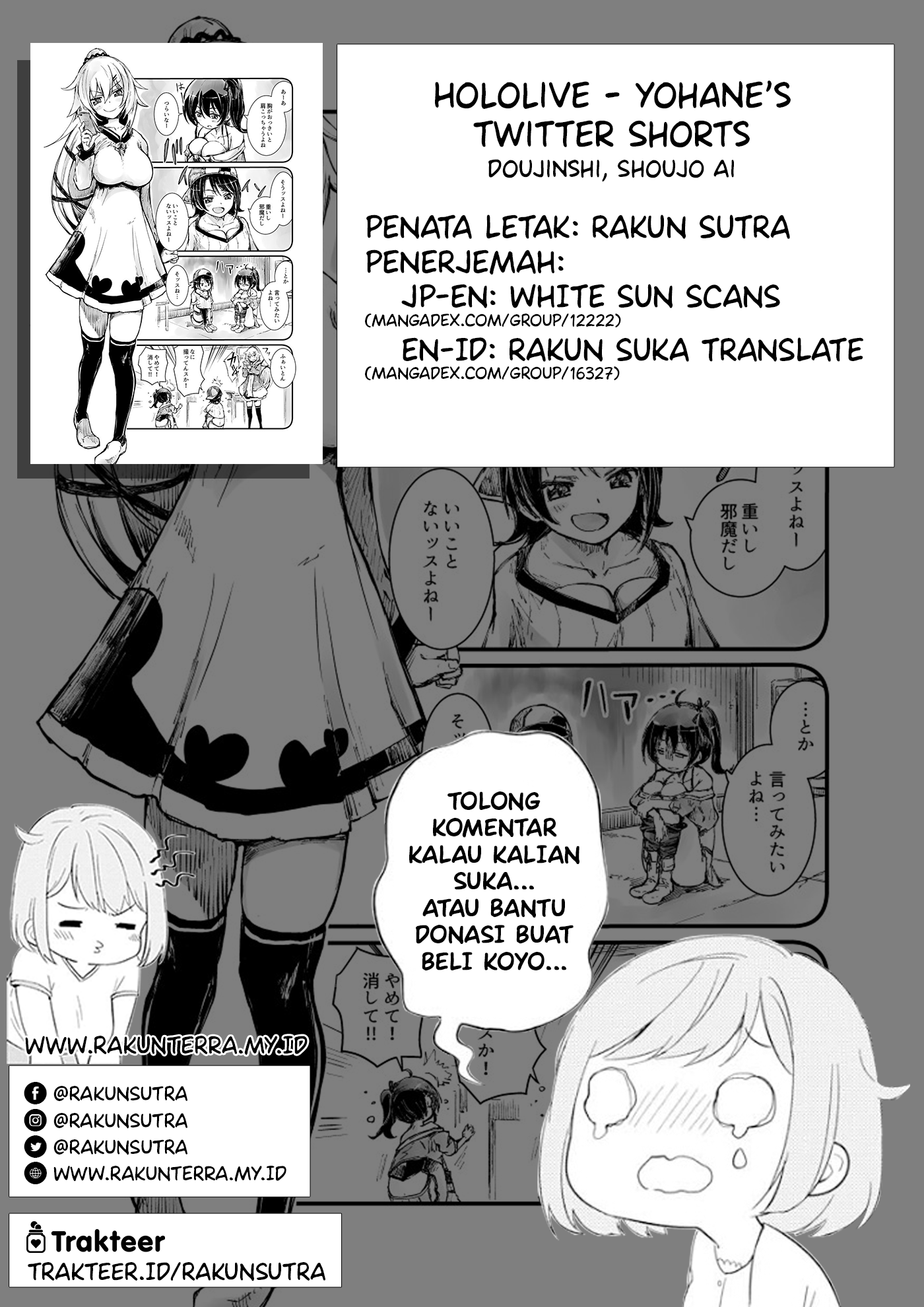 Hololive - Yohane's Twitter Shorts Pakaian yang Pas dan Keceplosan 第4页