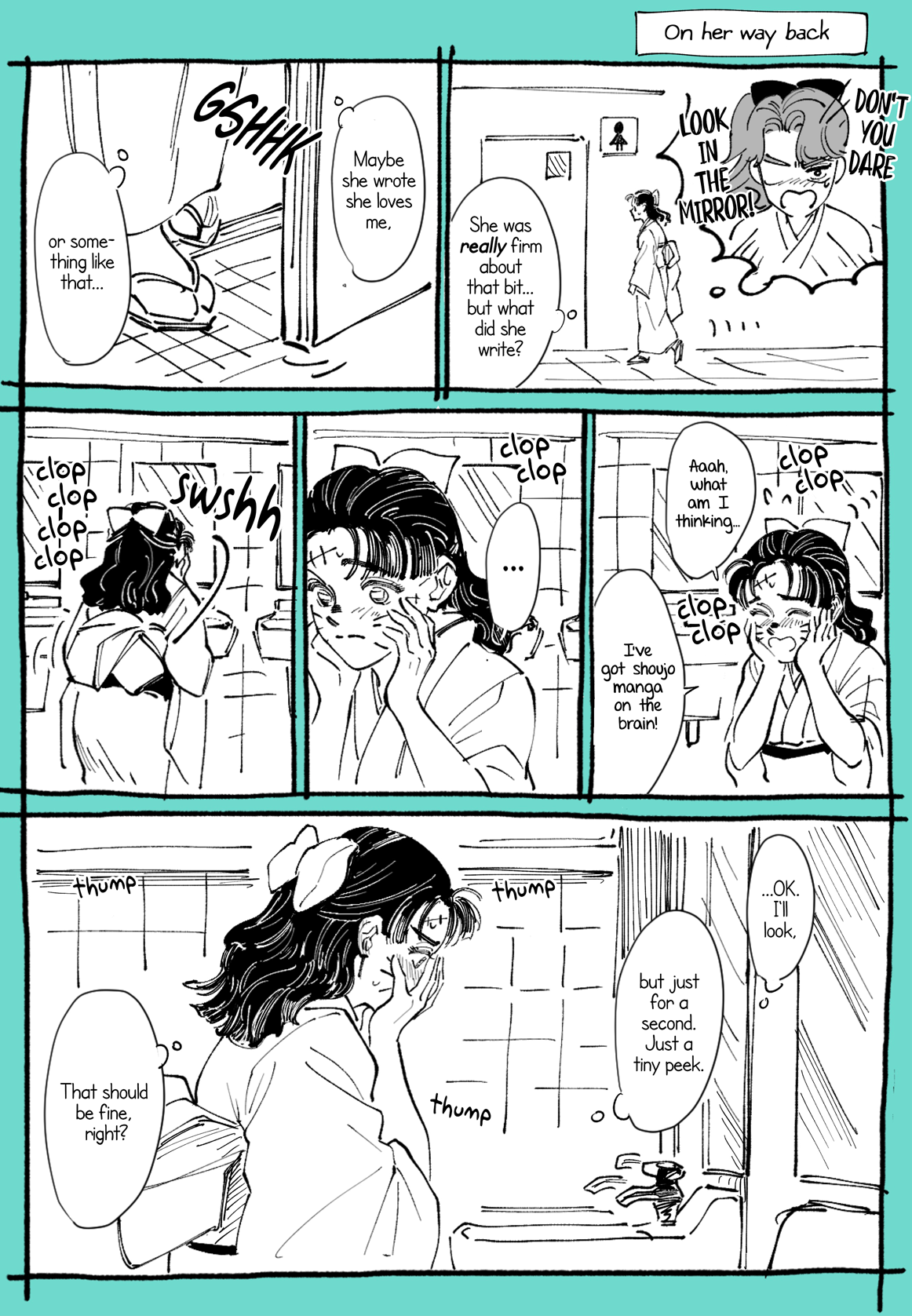 Sukeban to Tenkousei A Delinquent, A Transfer Student, and The Mysterious Word Upon Her Face 第3页