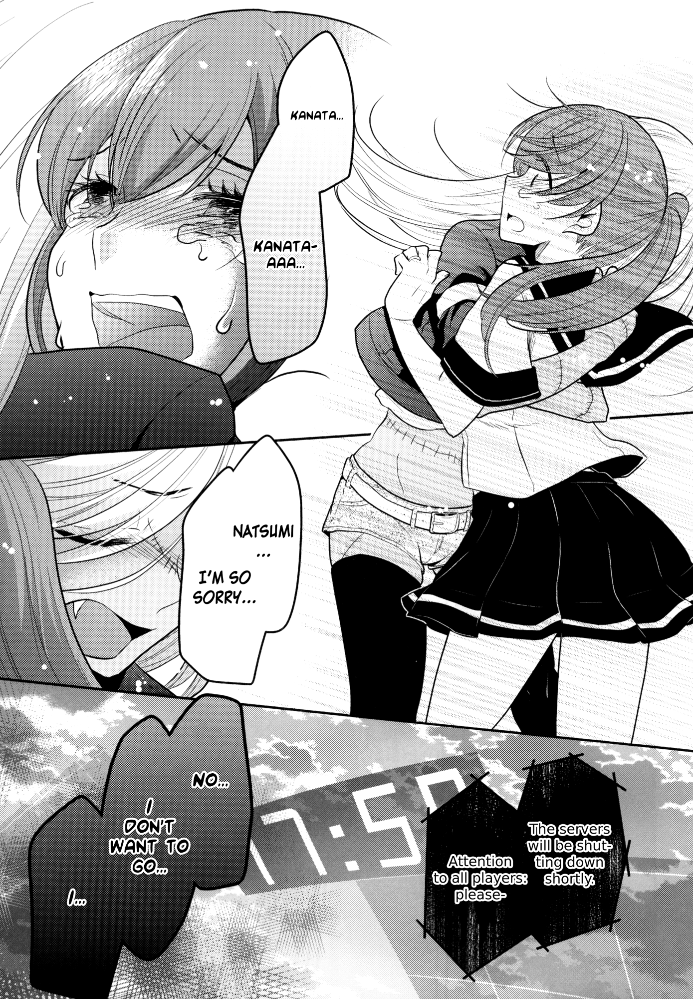 Social Game Service Shuuryou no Oshirase Oneshot 第9页
