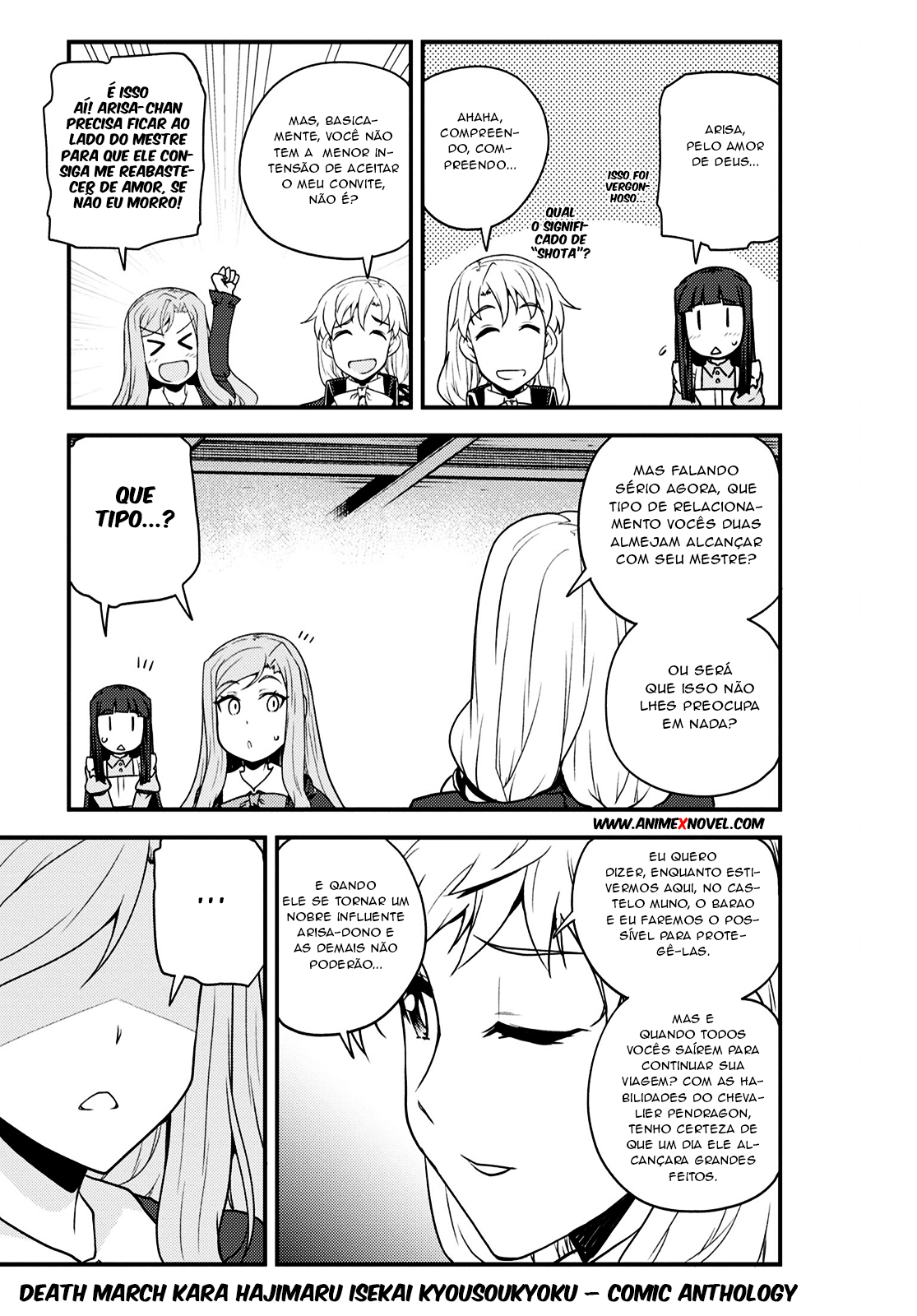 Death Marching to the Parallel World Rhapsody Anthology [Tsurugi Yasuyuki] 第5页