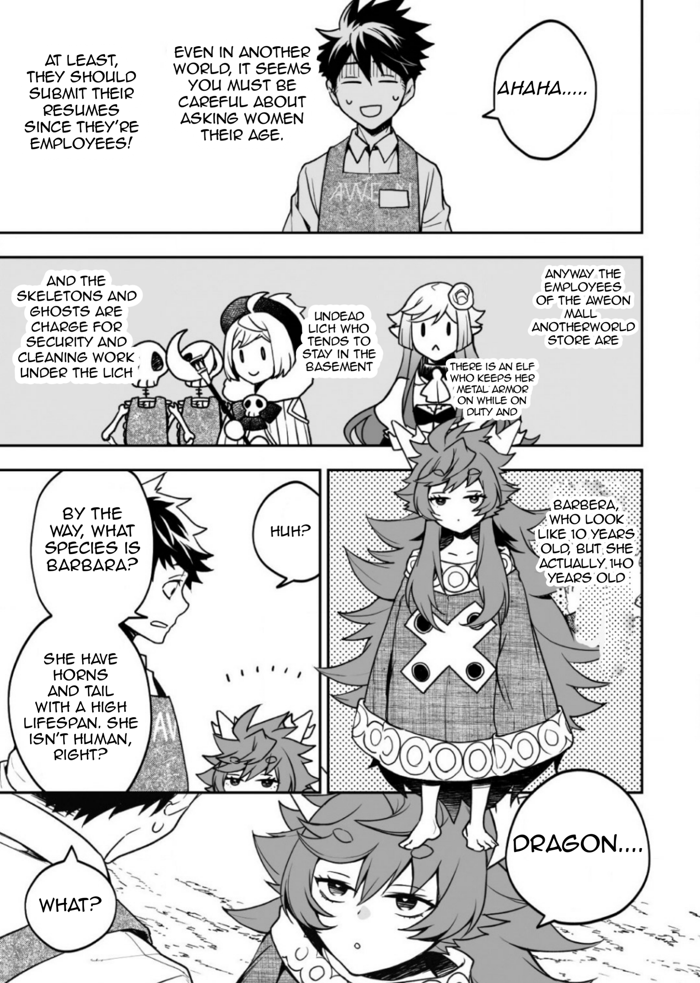 AWEON Mall Isekai, Grand Opening Today! THE COMIC Ch. 3 第28页
