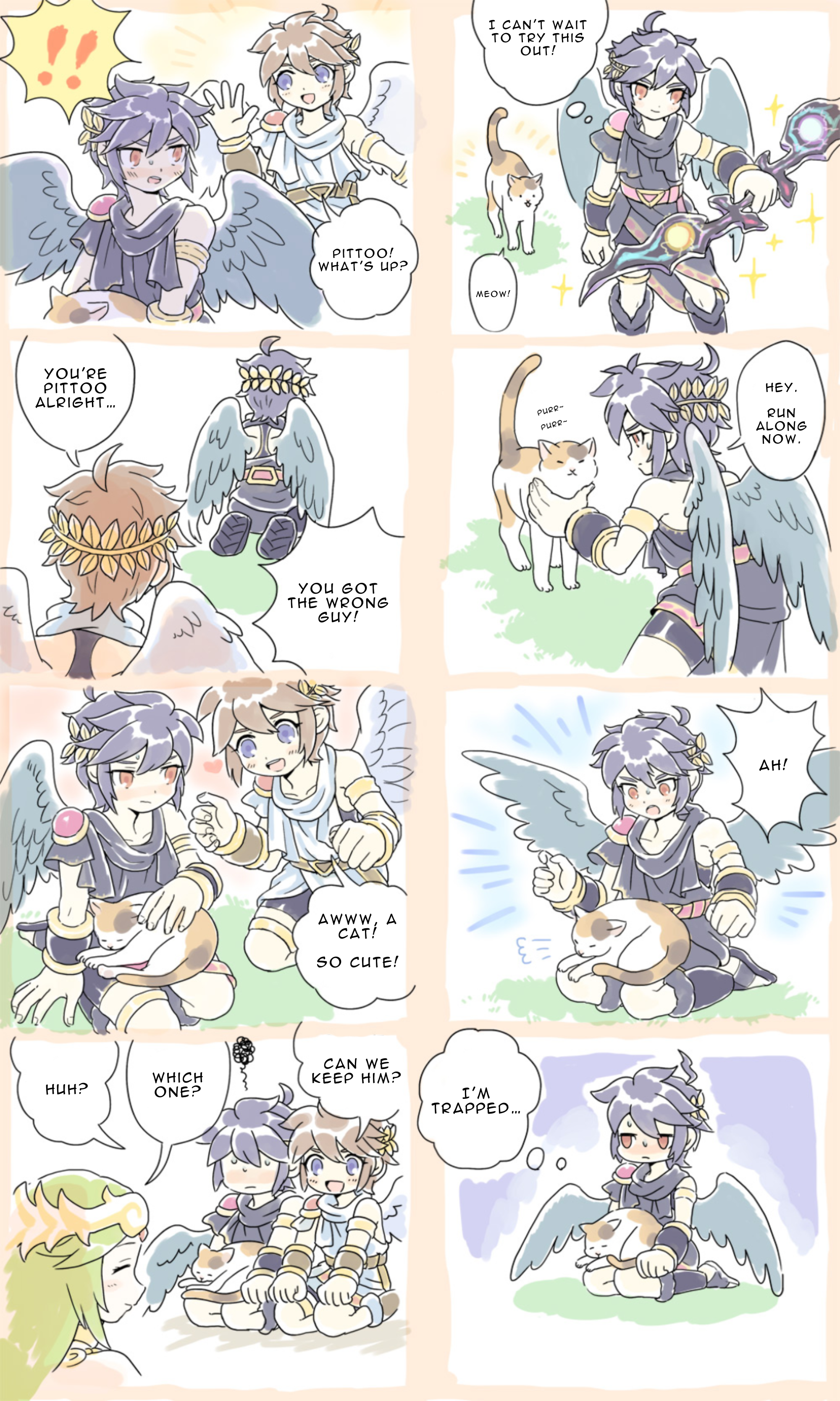 Kid Icarus - Burapi Nikki (Doujinshi) 第1页