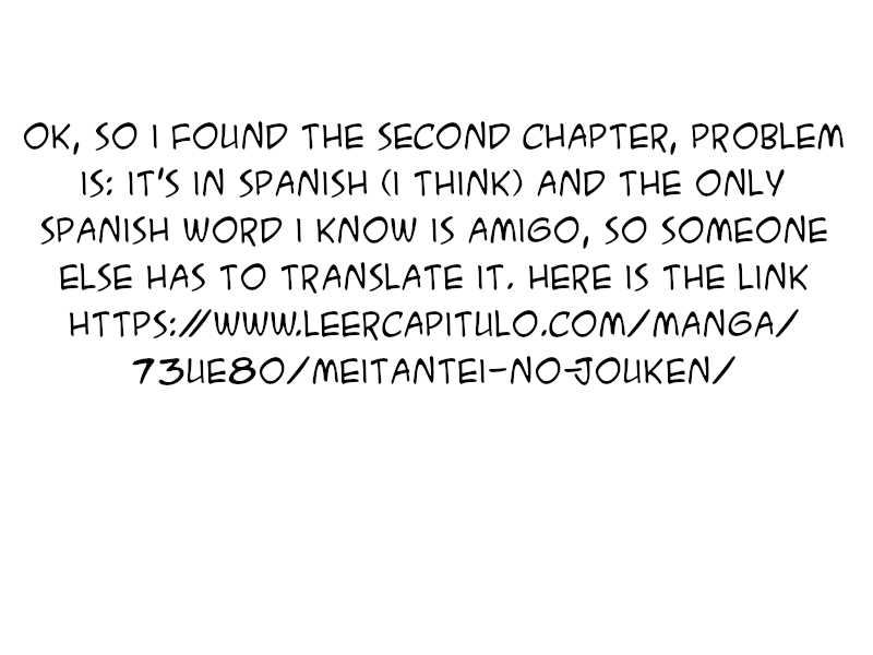 Meitantei no Jouken Vol. 1 Ch. 6 第1页