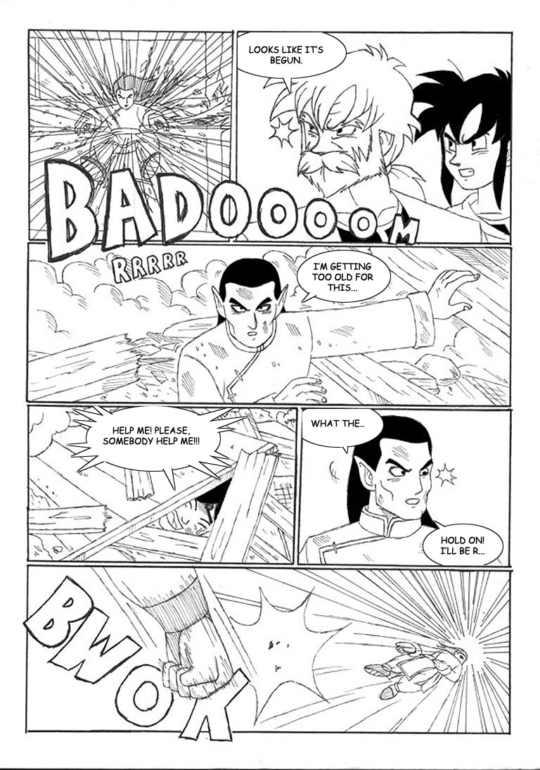 Dragon Ball Z - Elsewhere (Doujinshi) A Bad Hand 第3页