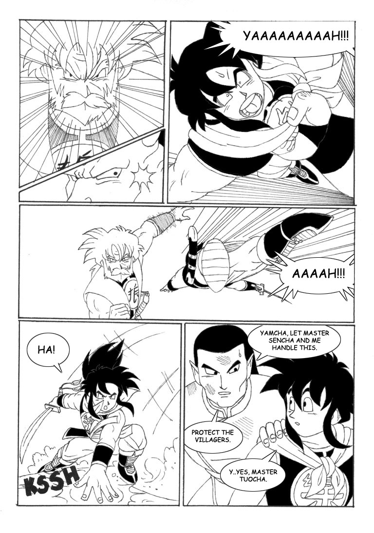 Dragon Ball Z - Elsewhere (Doujinshi) A Bad Hand 第6页