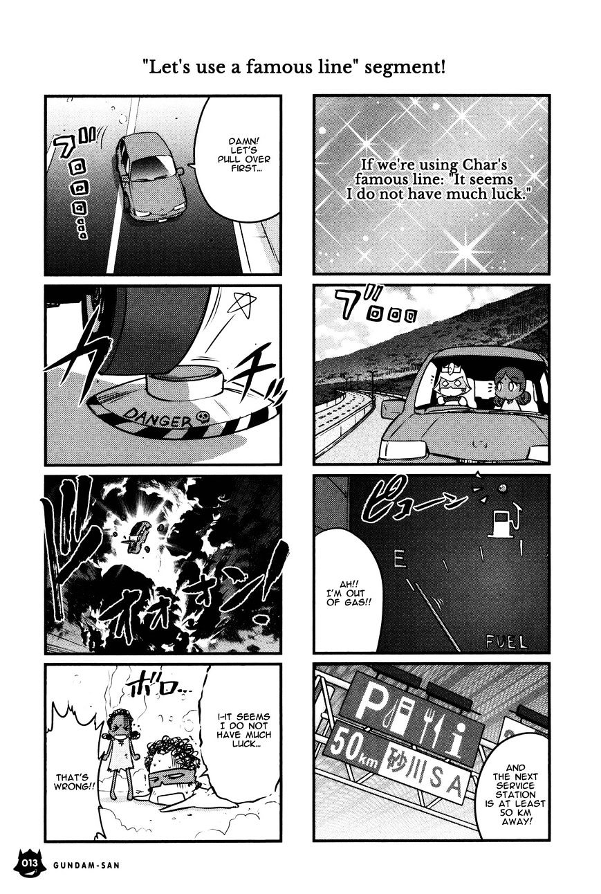 Mr. Mobile Suit Gundam 4-Komas Arc 第15页