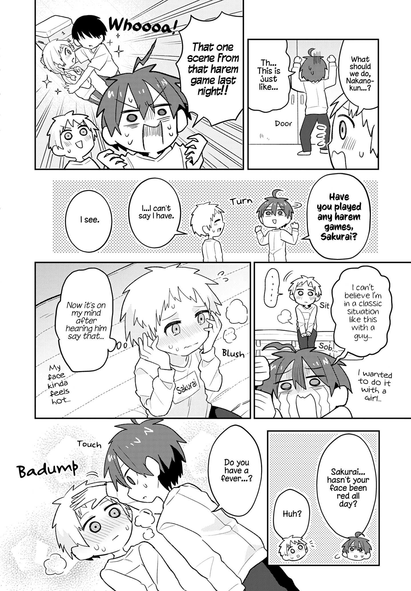 Puberty, an All Boys School!? and Nakano-kun Why Does He Look So Cute!!? 第12页