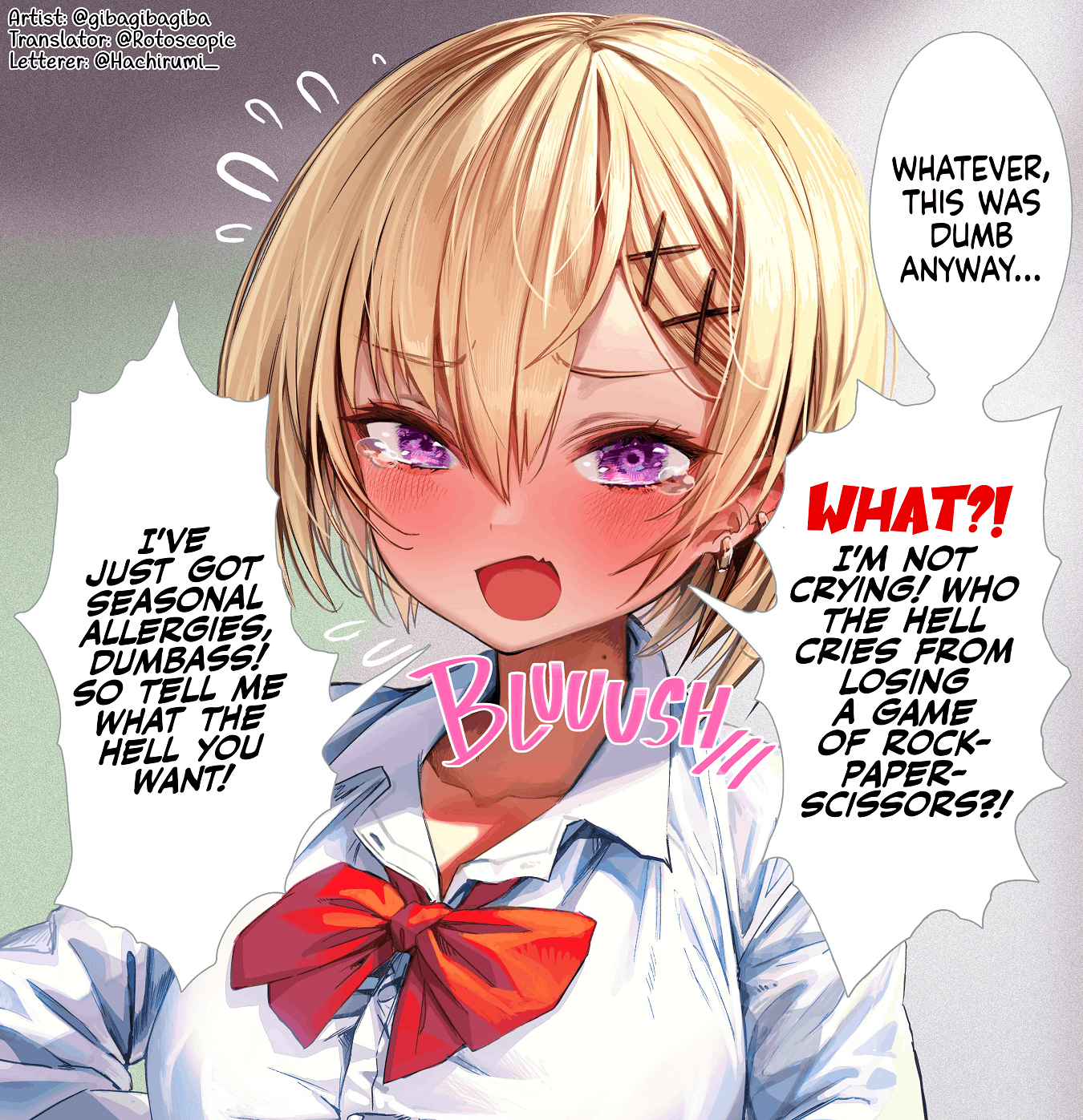 The Rock-Paper-Scissors Girl Scissors… Shoot! 第2页